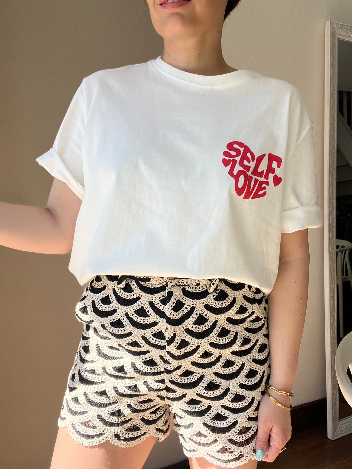 T-shirt self love