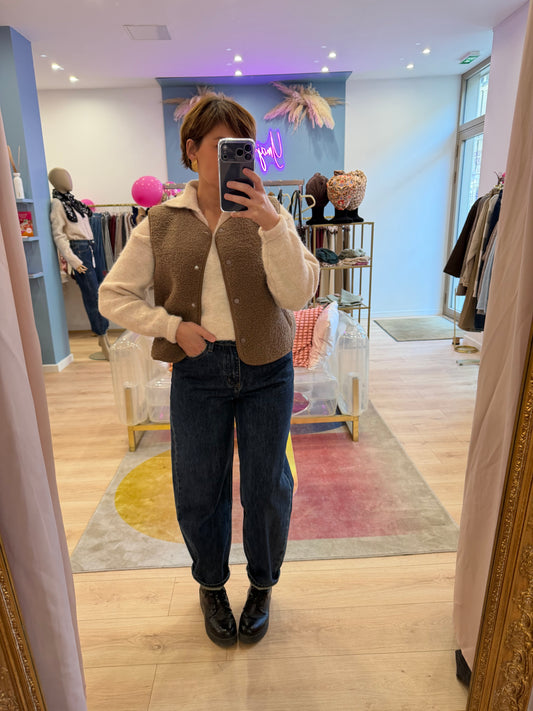 GILET JACOB CHOCO