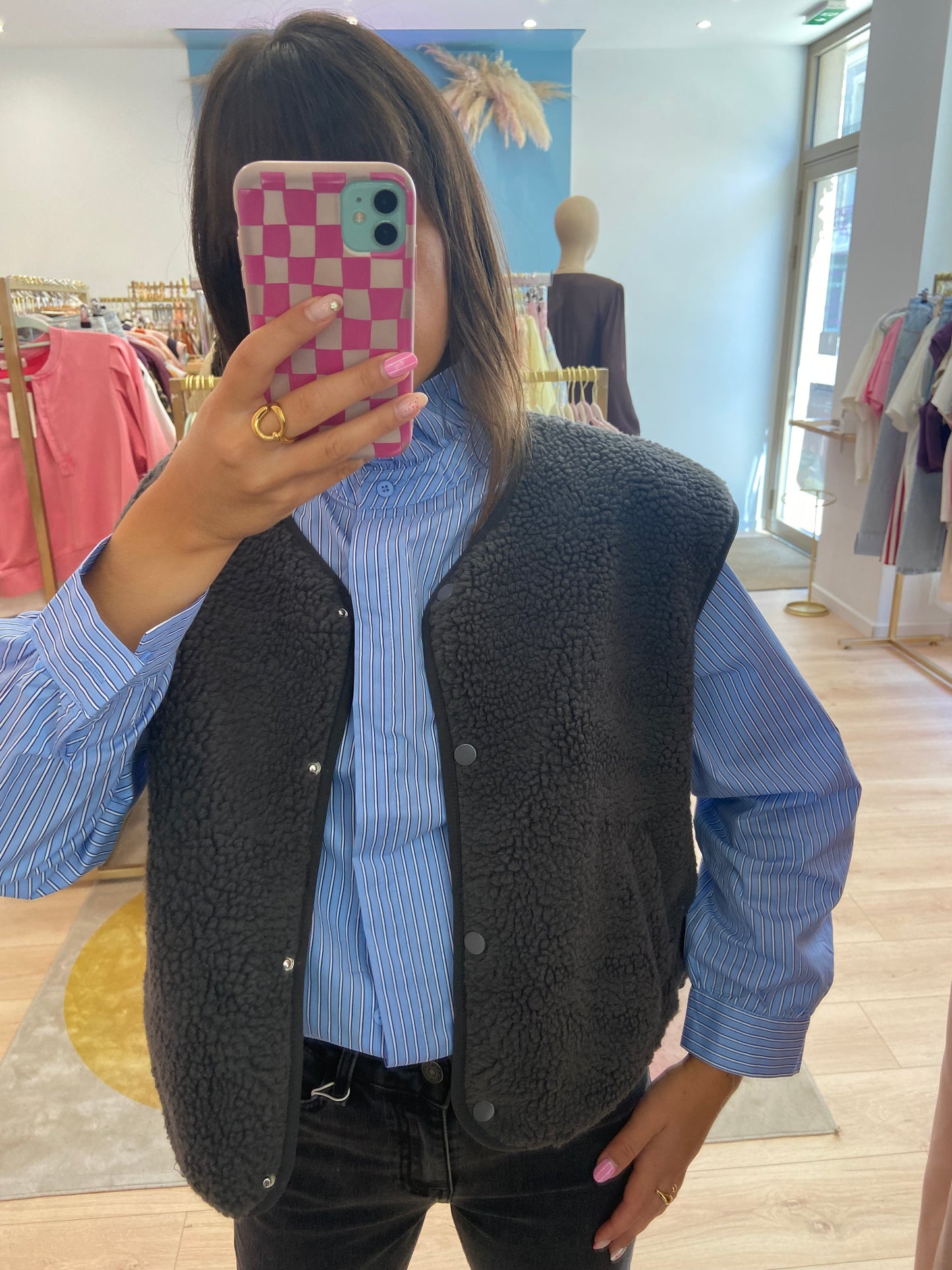 Gilet Barry gris