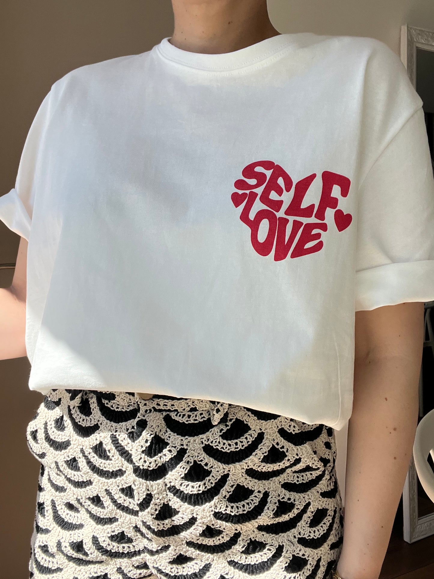 T-shirt self love