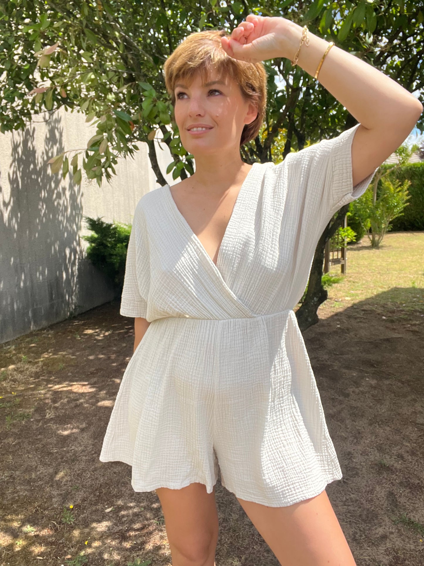 Combinaison Zohe beige