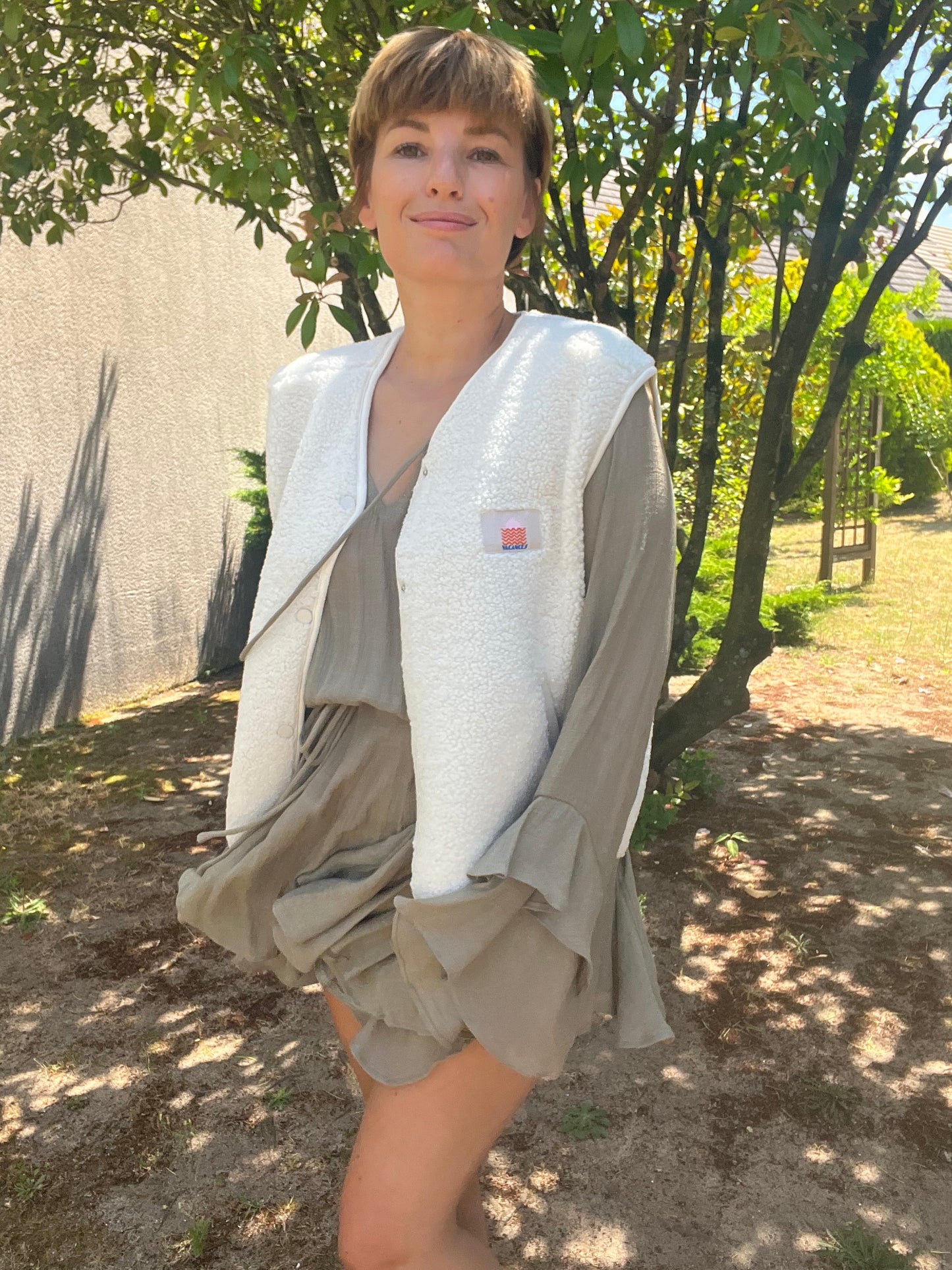 Robe Joséphine kaki