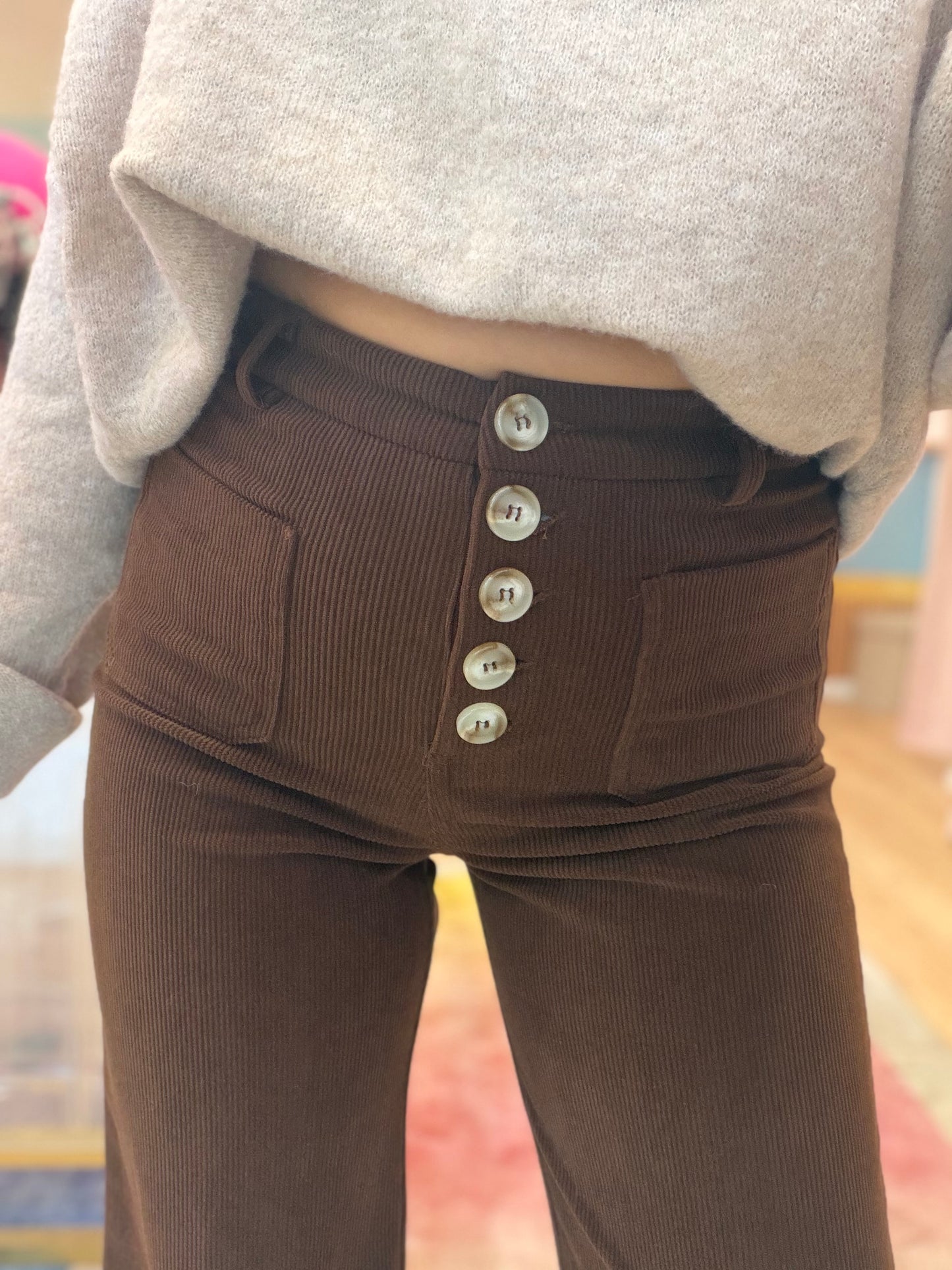 Pantalon chocolat MOCHA