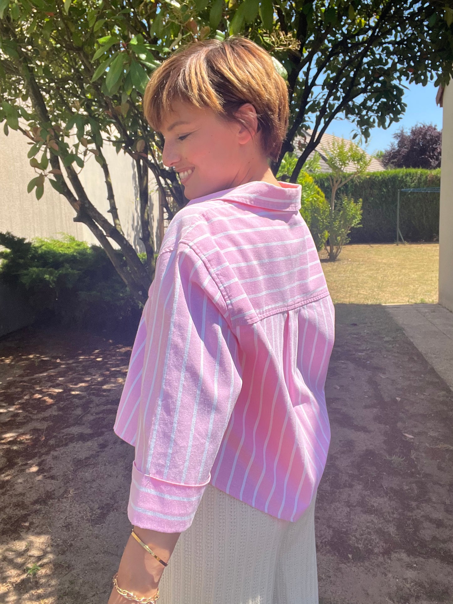 Chemise Louison Rose