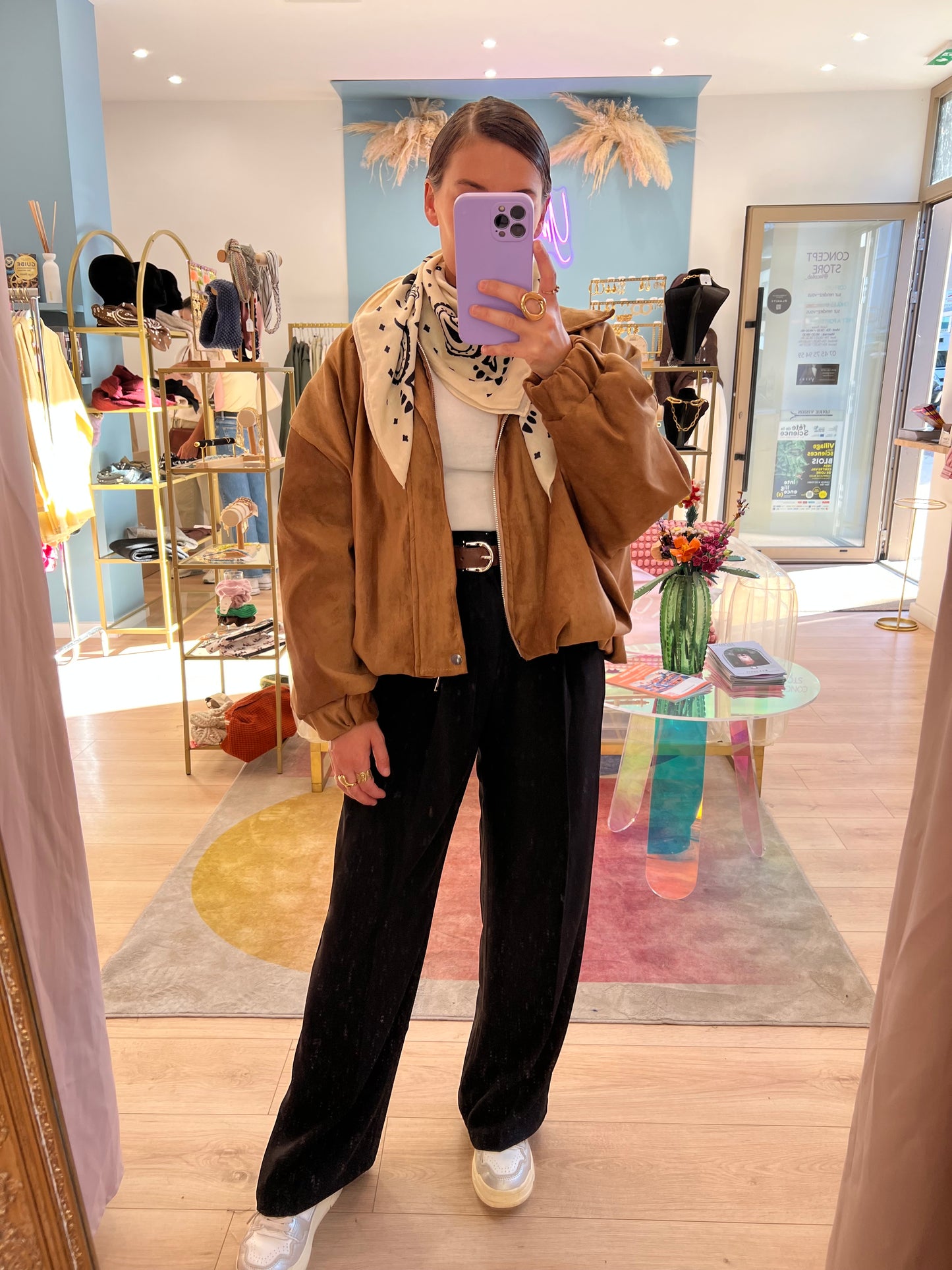 VESTE Ninon Camel