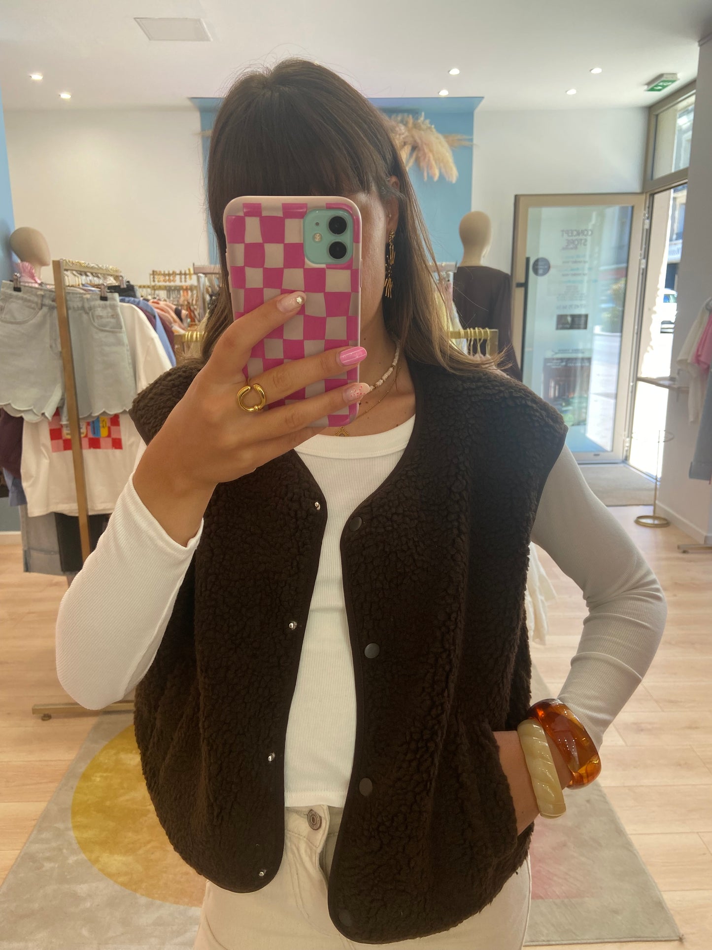 Gilet Barry marron