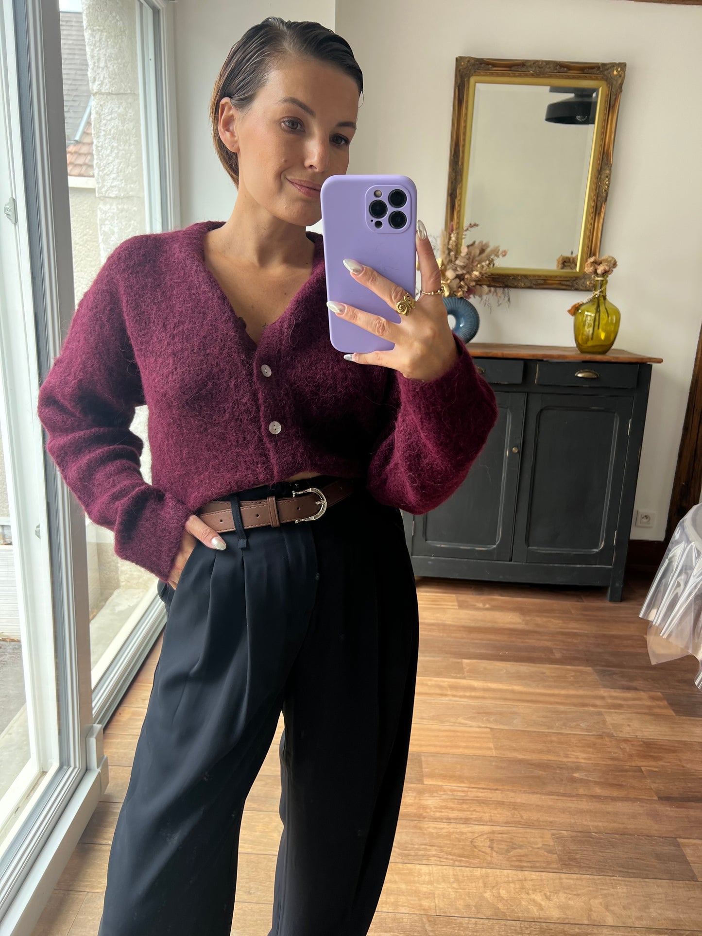 Gilet Charlie Bordeaux