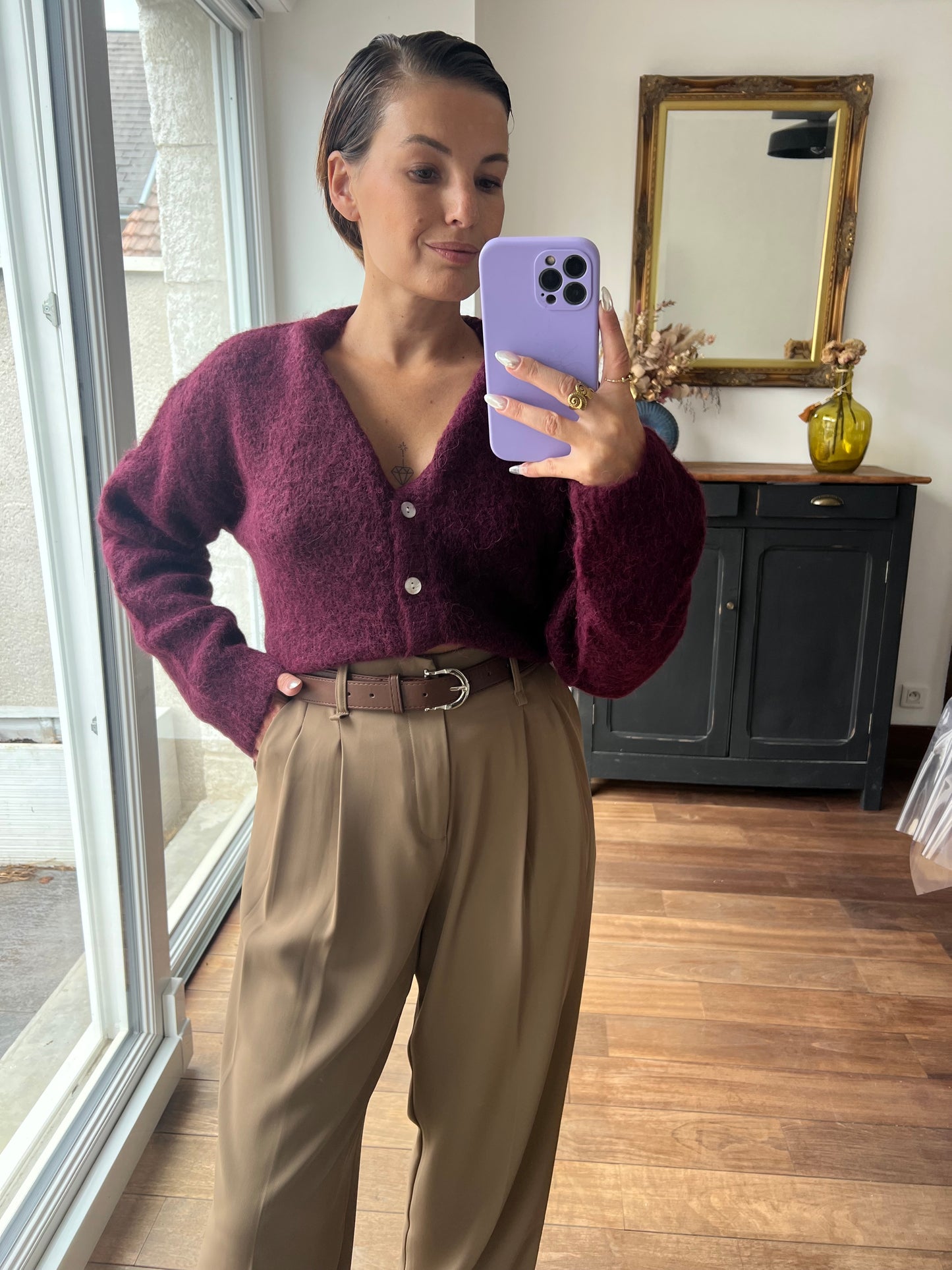 Gilet Charlie Bordeaux