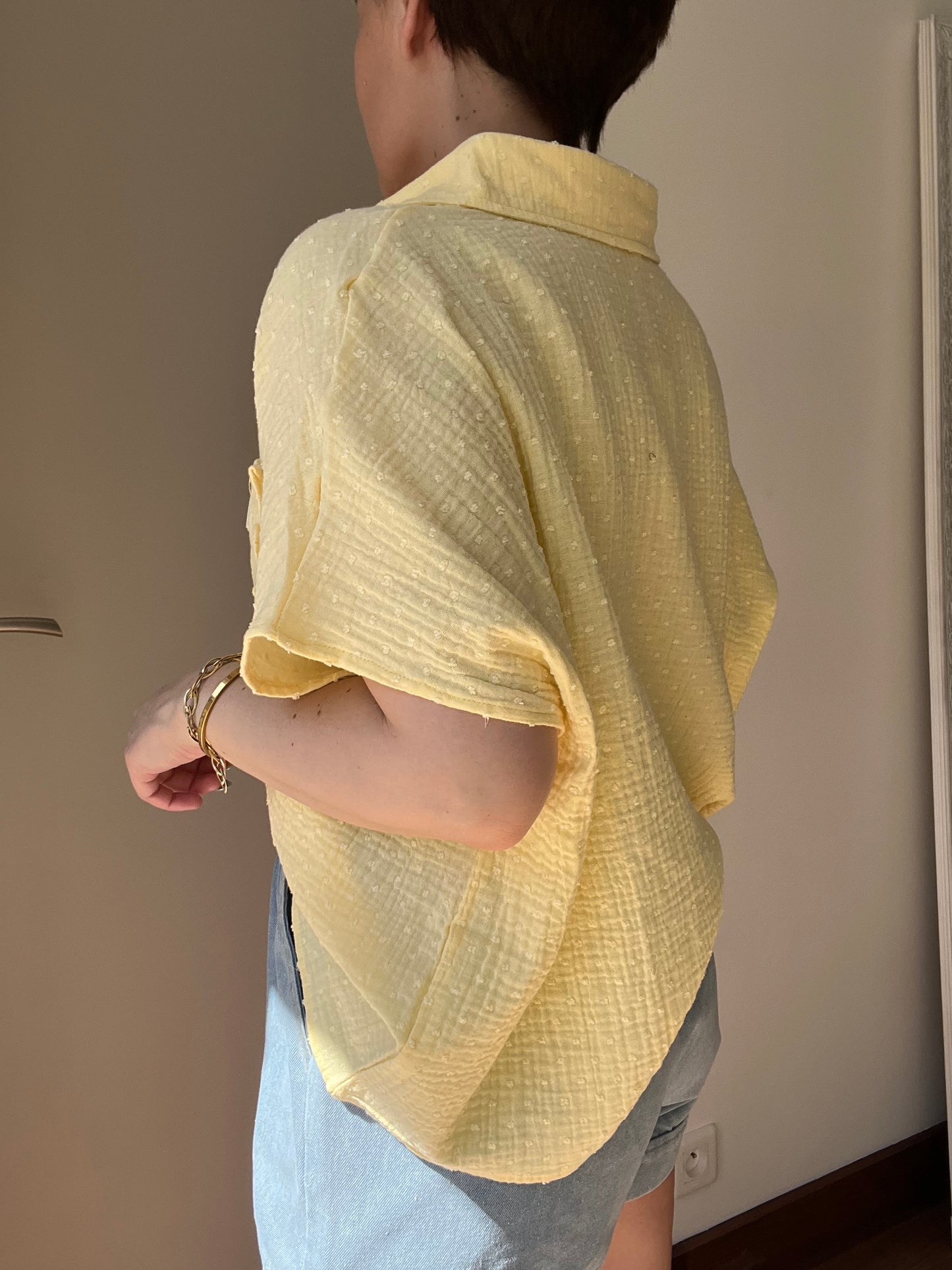 Chemise Gabie jaune