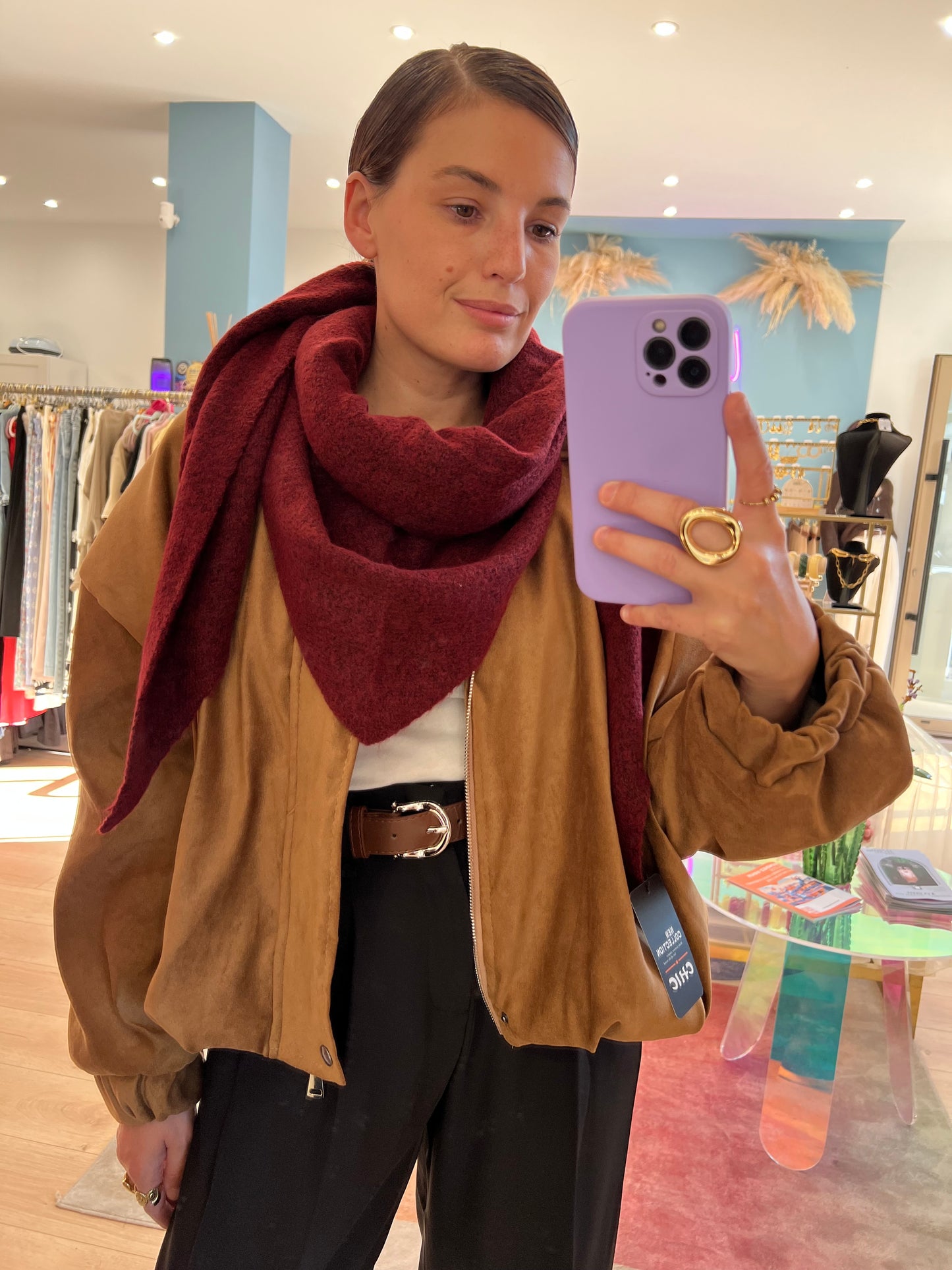 VESTE Ninon Camel