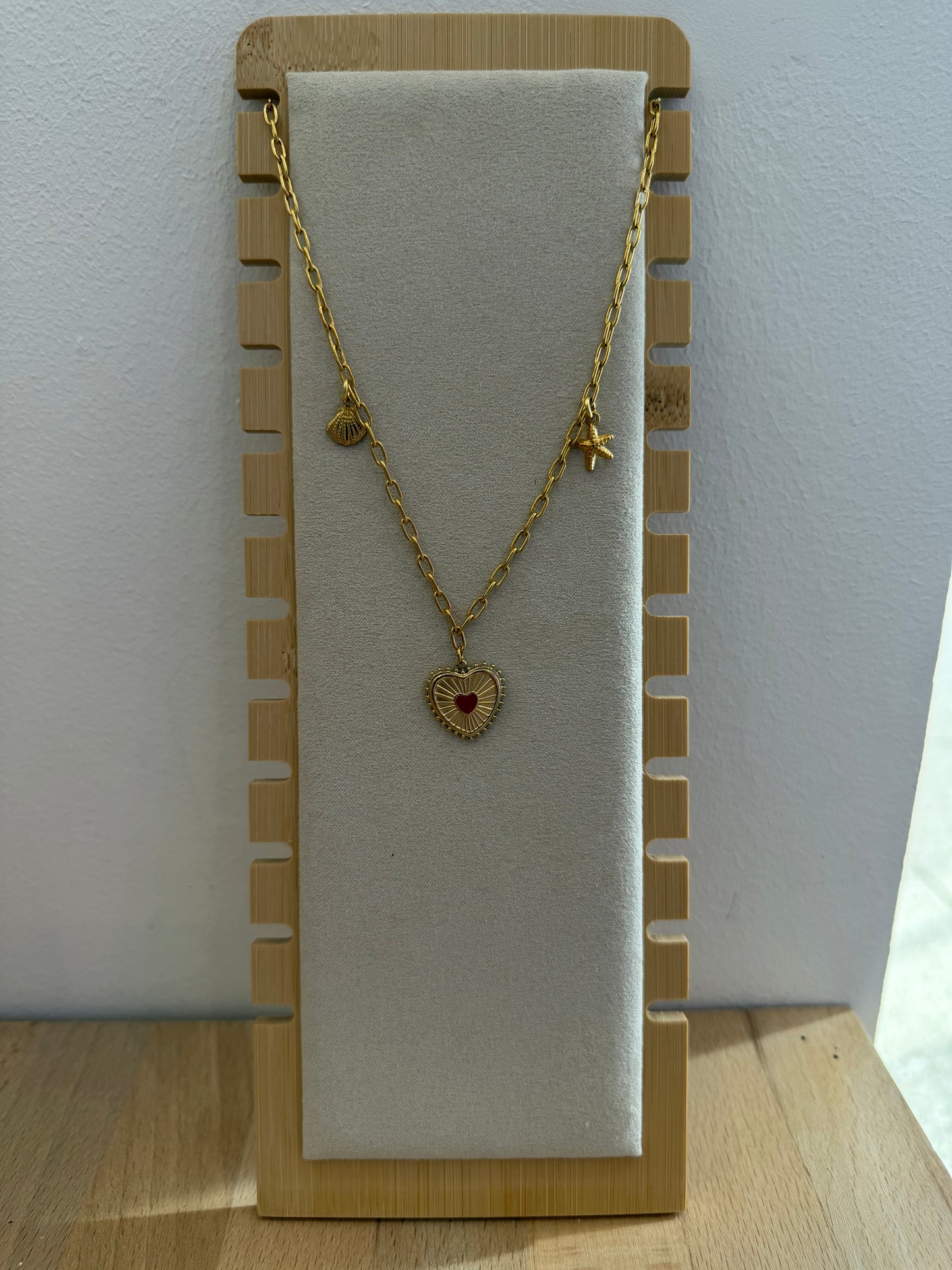 Pendentif étoile de mer 10*9mm