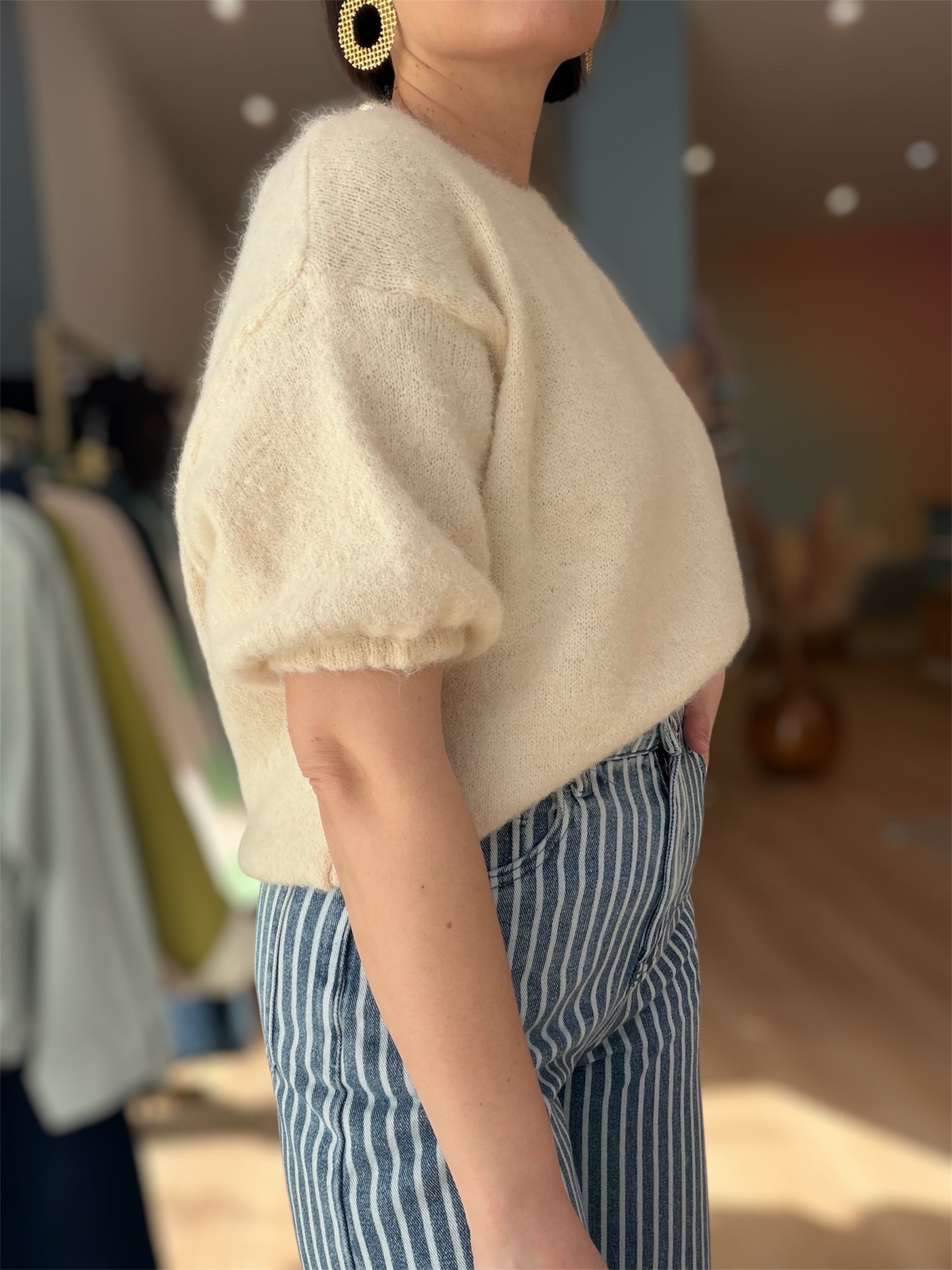 Pull Léandre beige