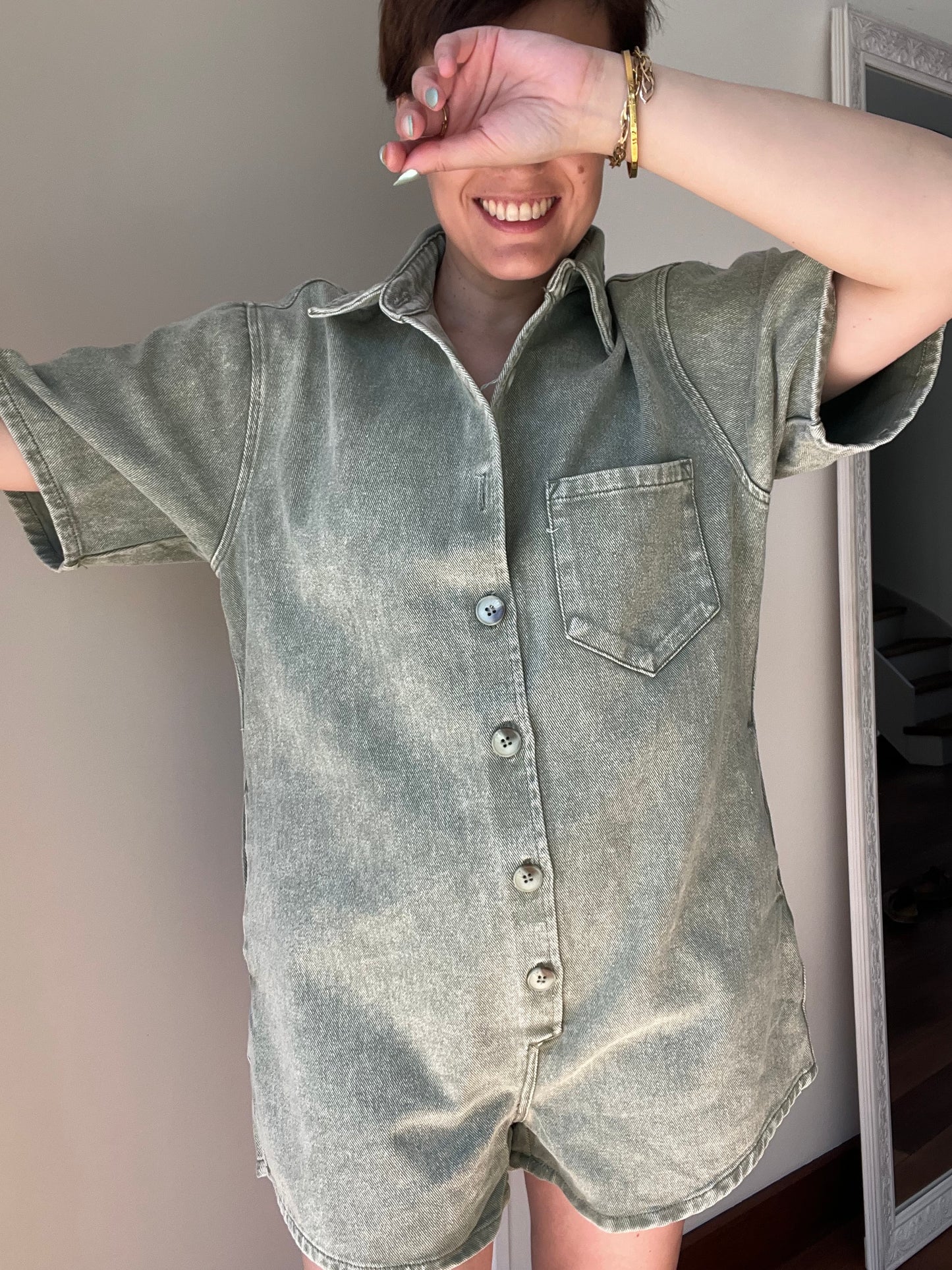 Combinaison Caleb kaki
