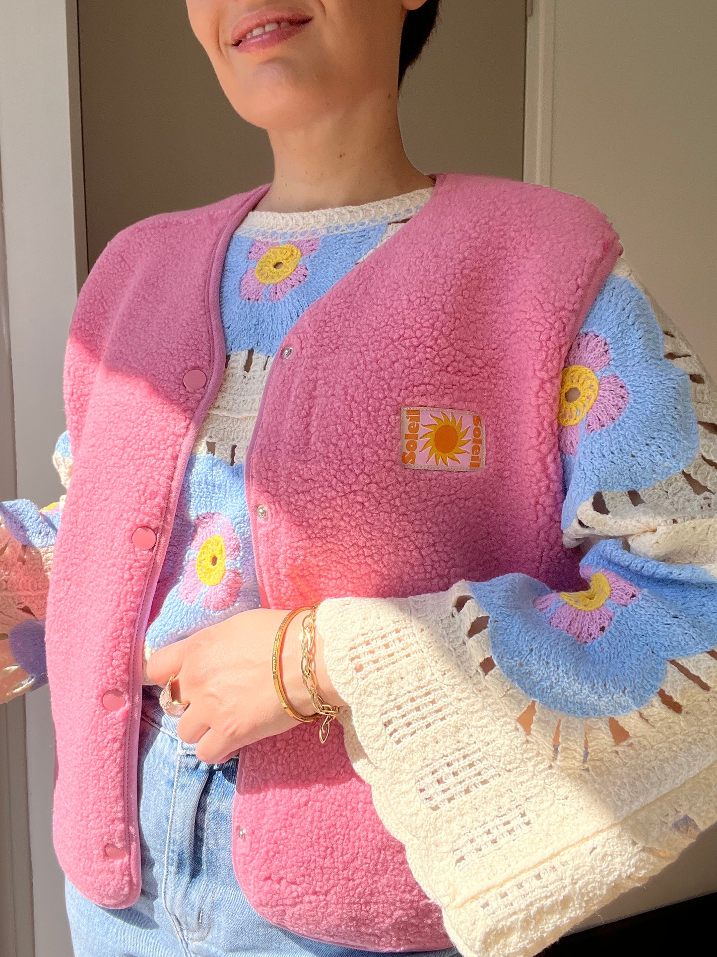 Gilet Summer Rose