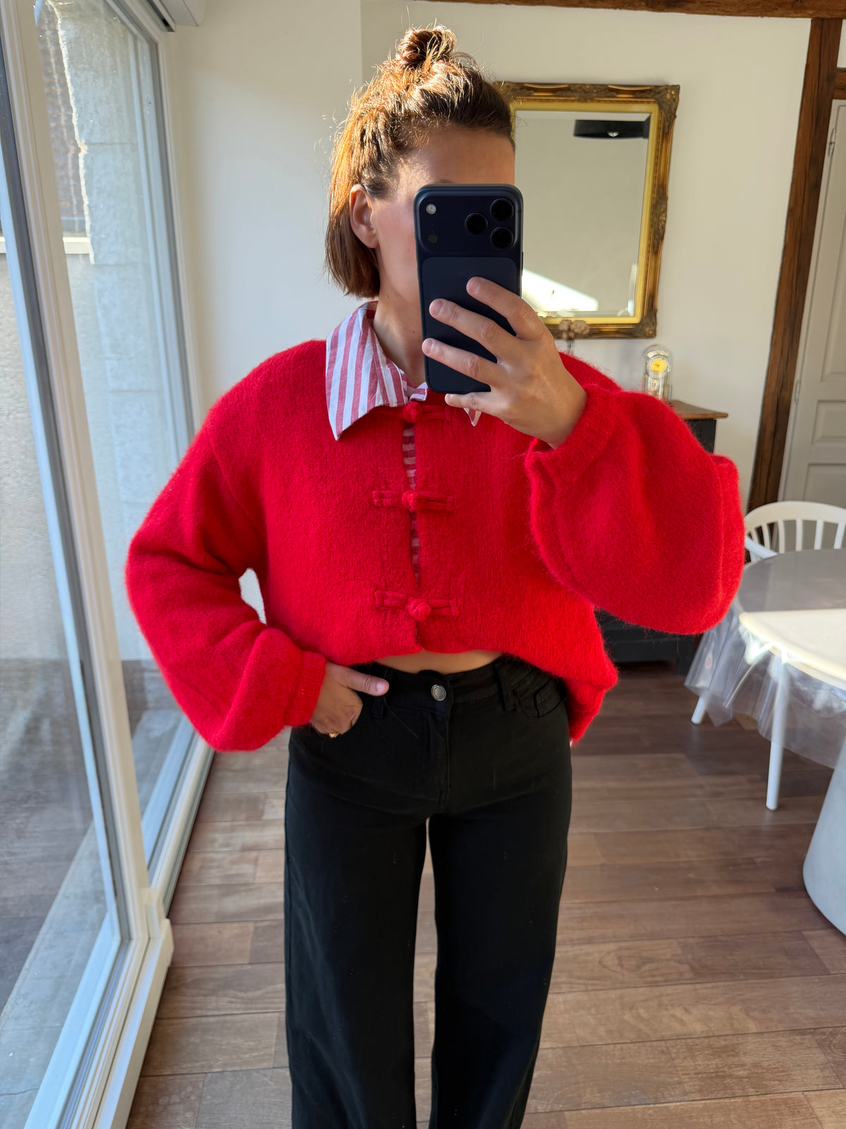 Chemise Romy rouge