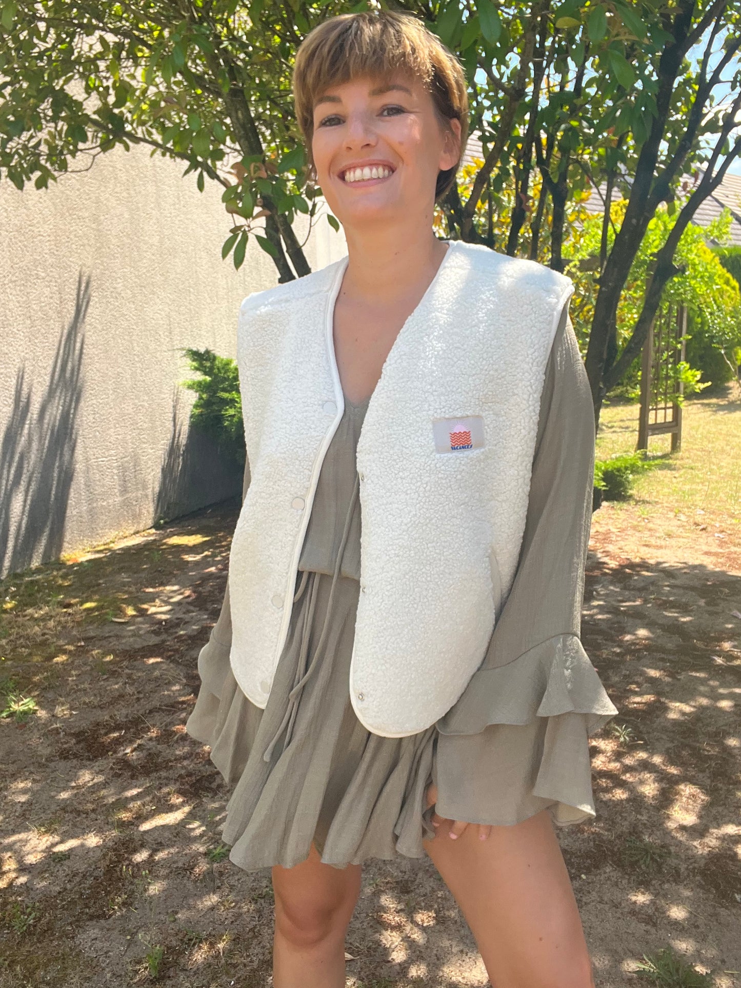Robe Joséphine kaki