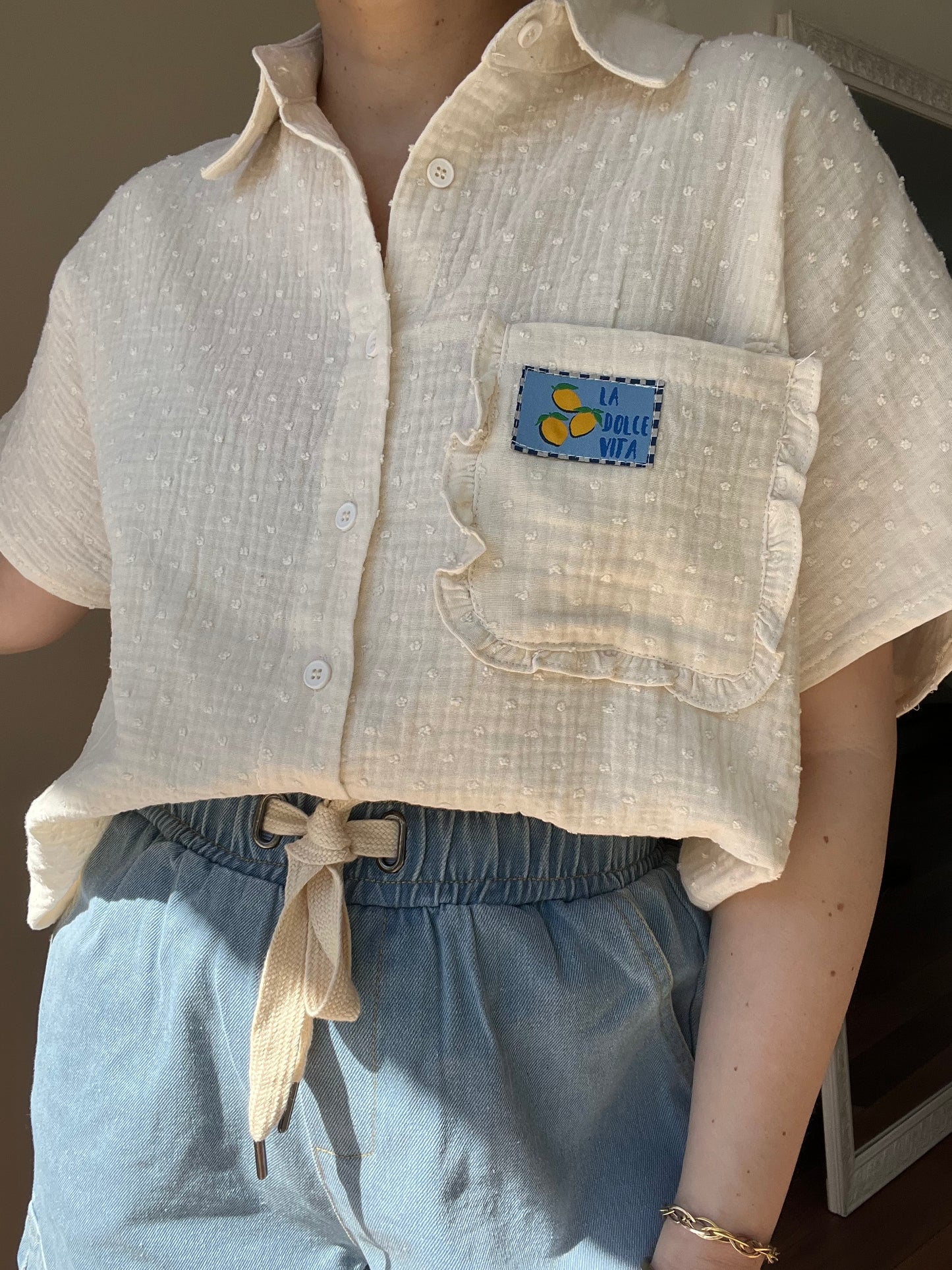 Chemise Gabie écru