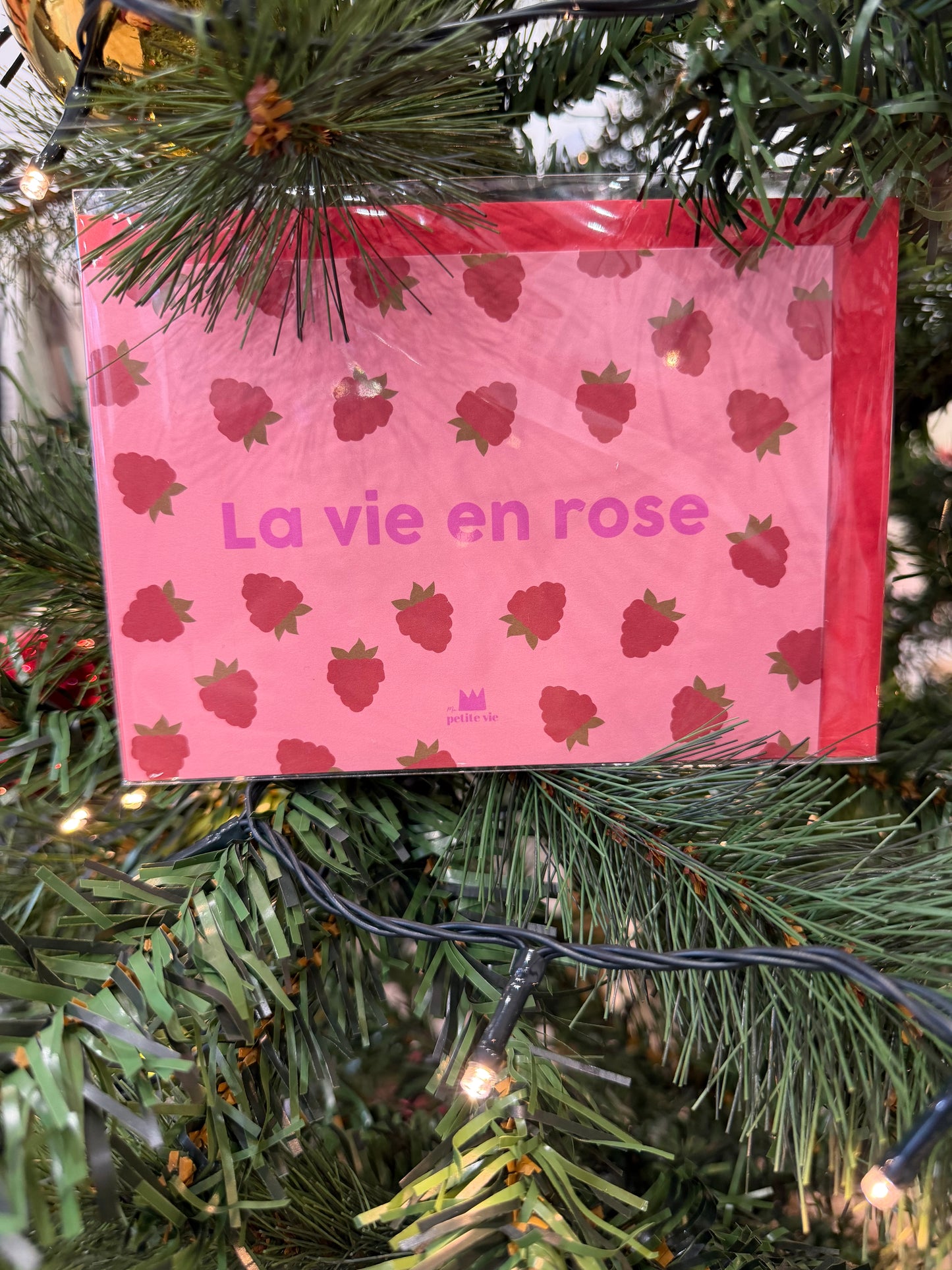Carte la vie en rose