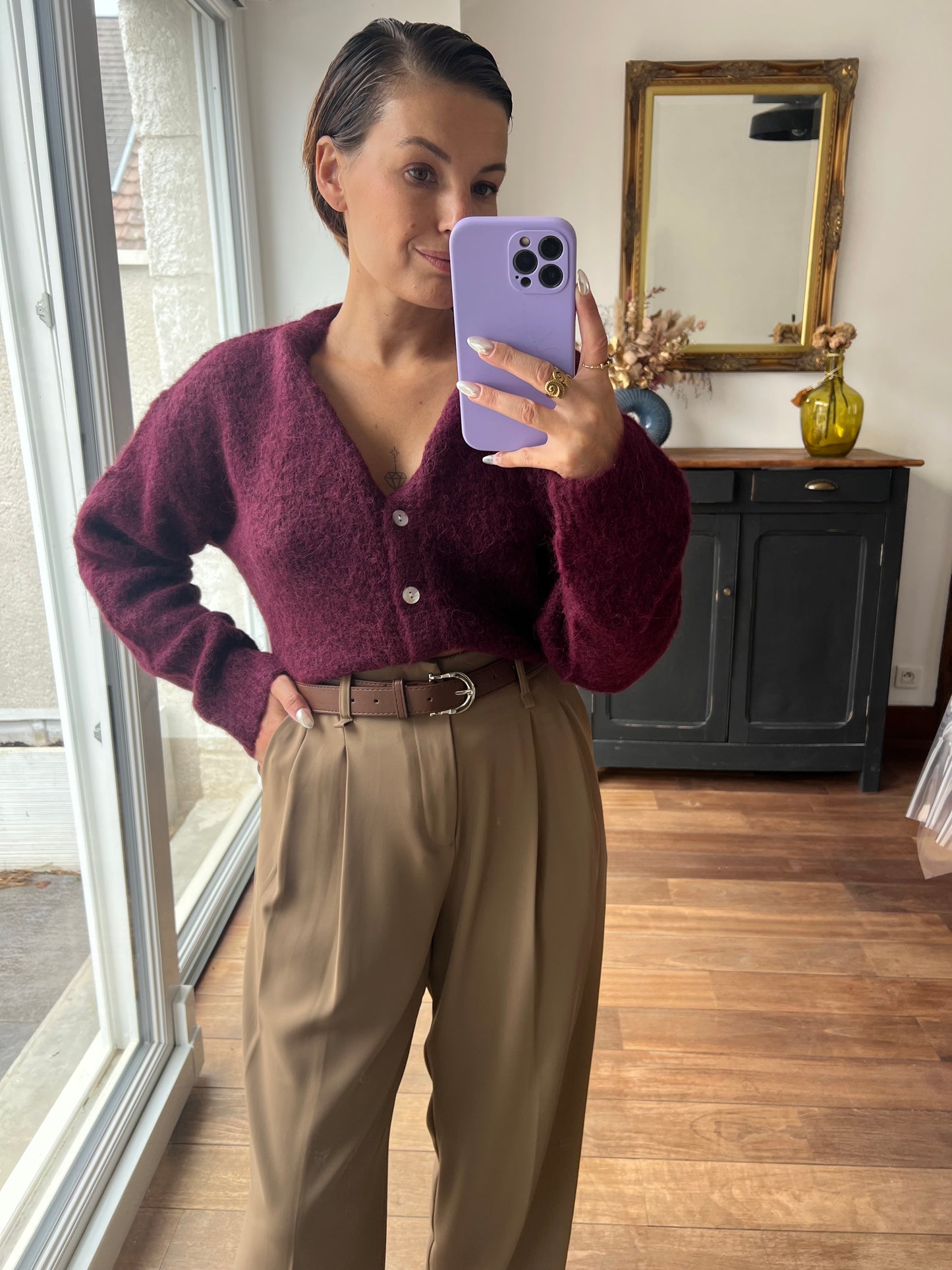 Gilet Charlie Bordeaux