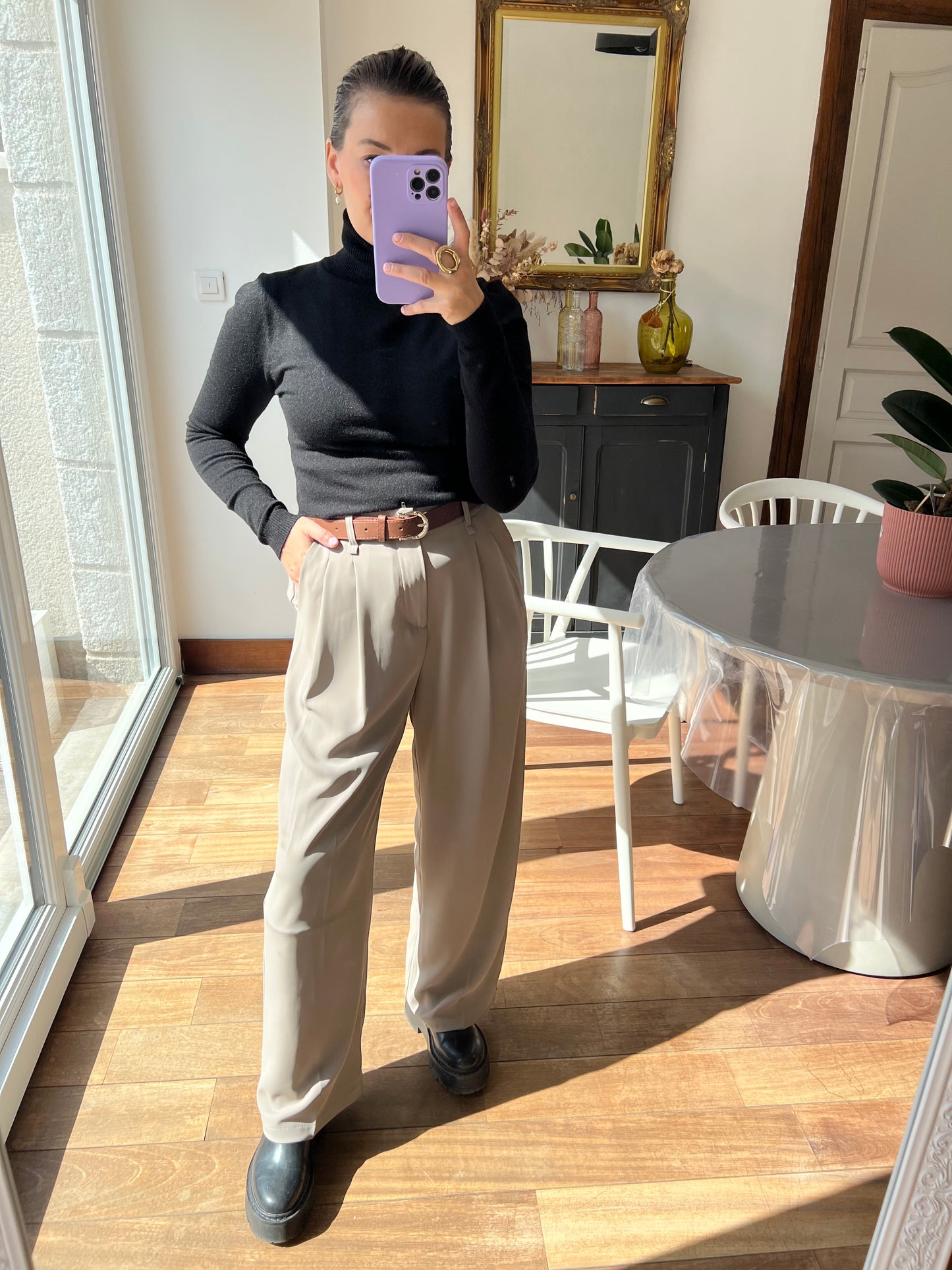 Pantalon Lauriane gris