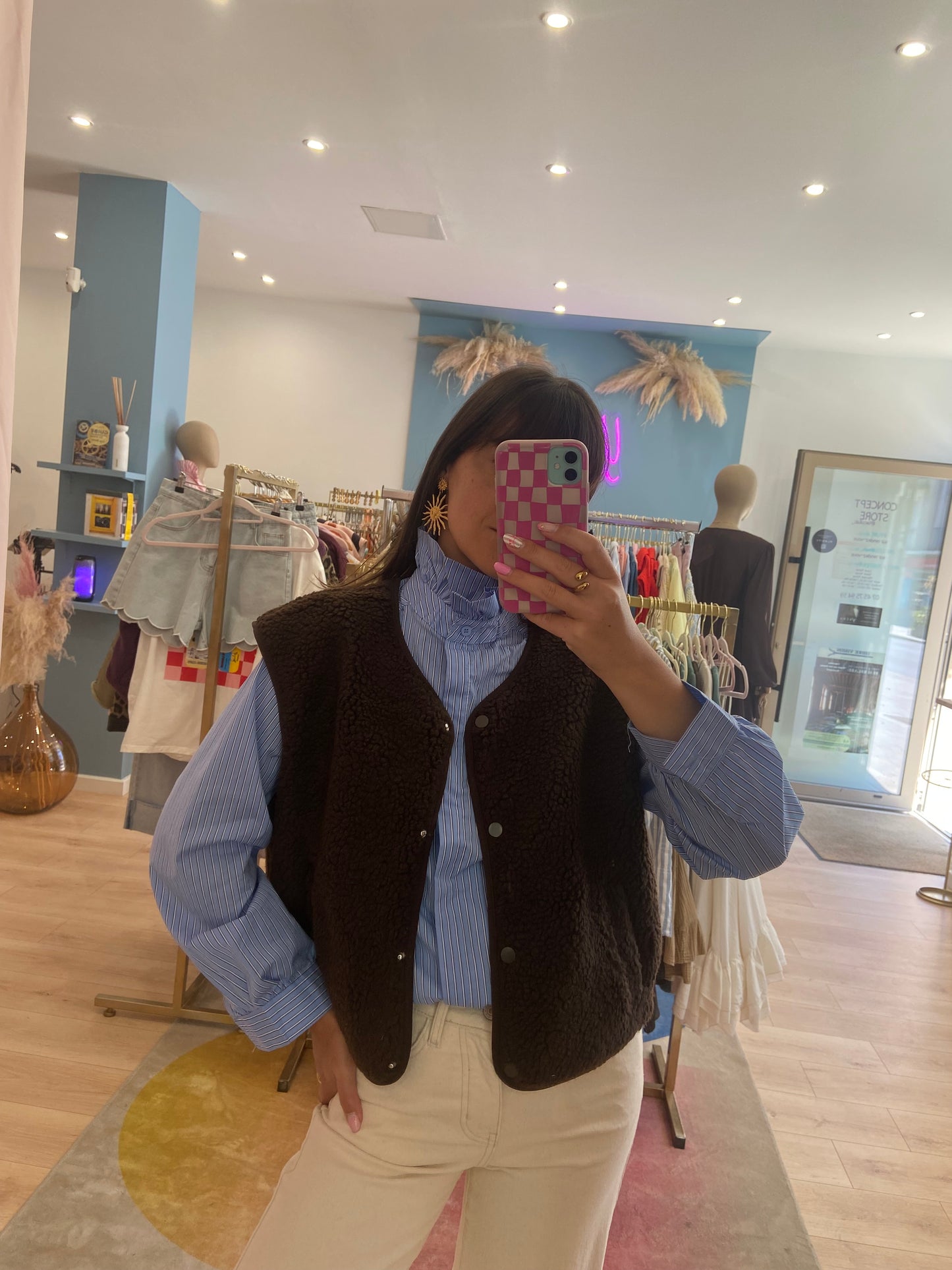 Gilet Barry marron