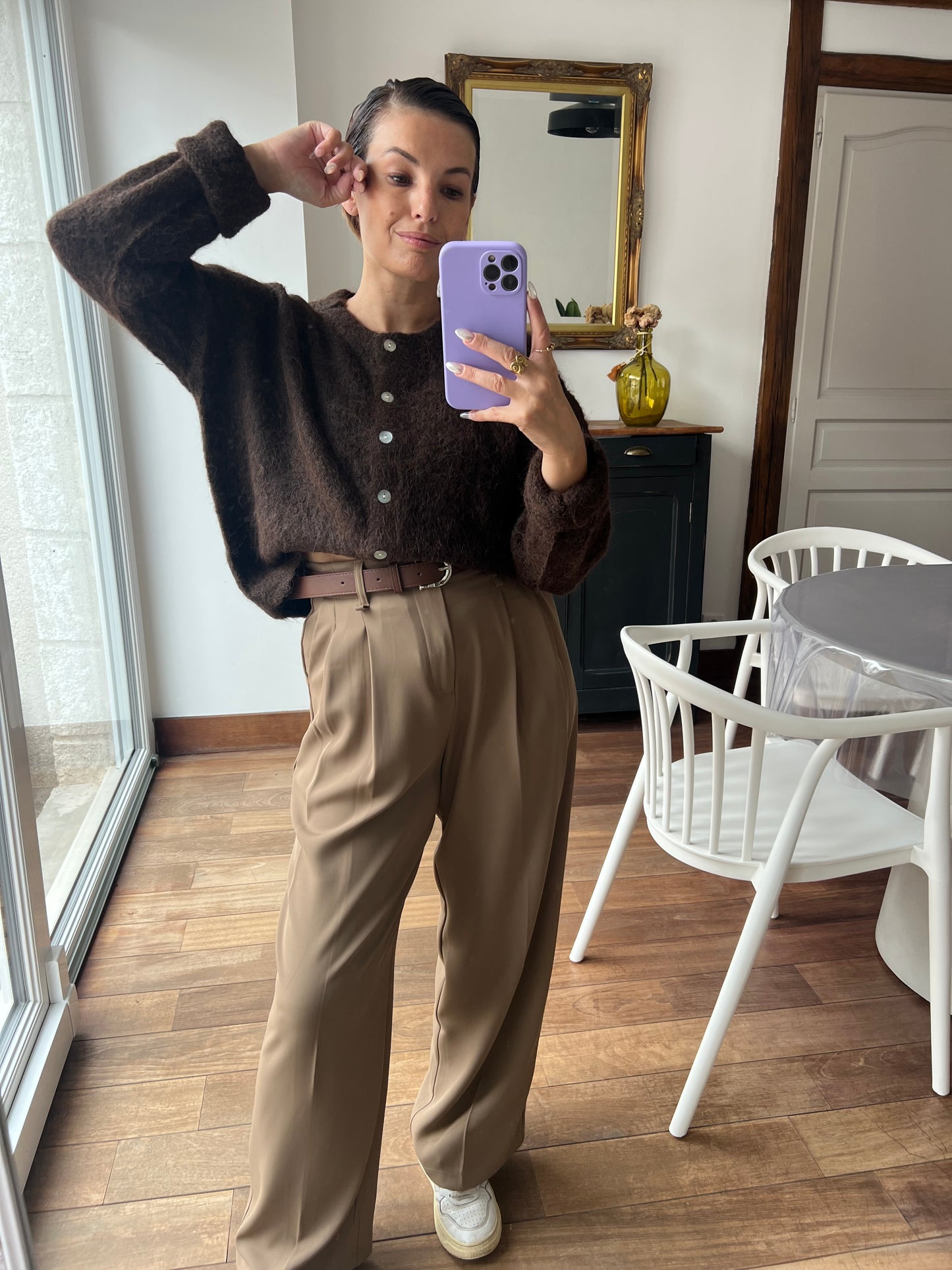 Gilet Charlie Marron