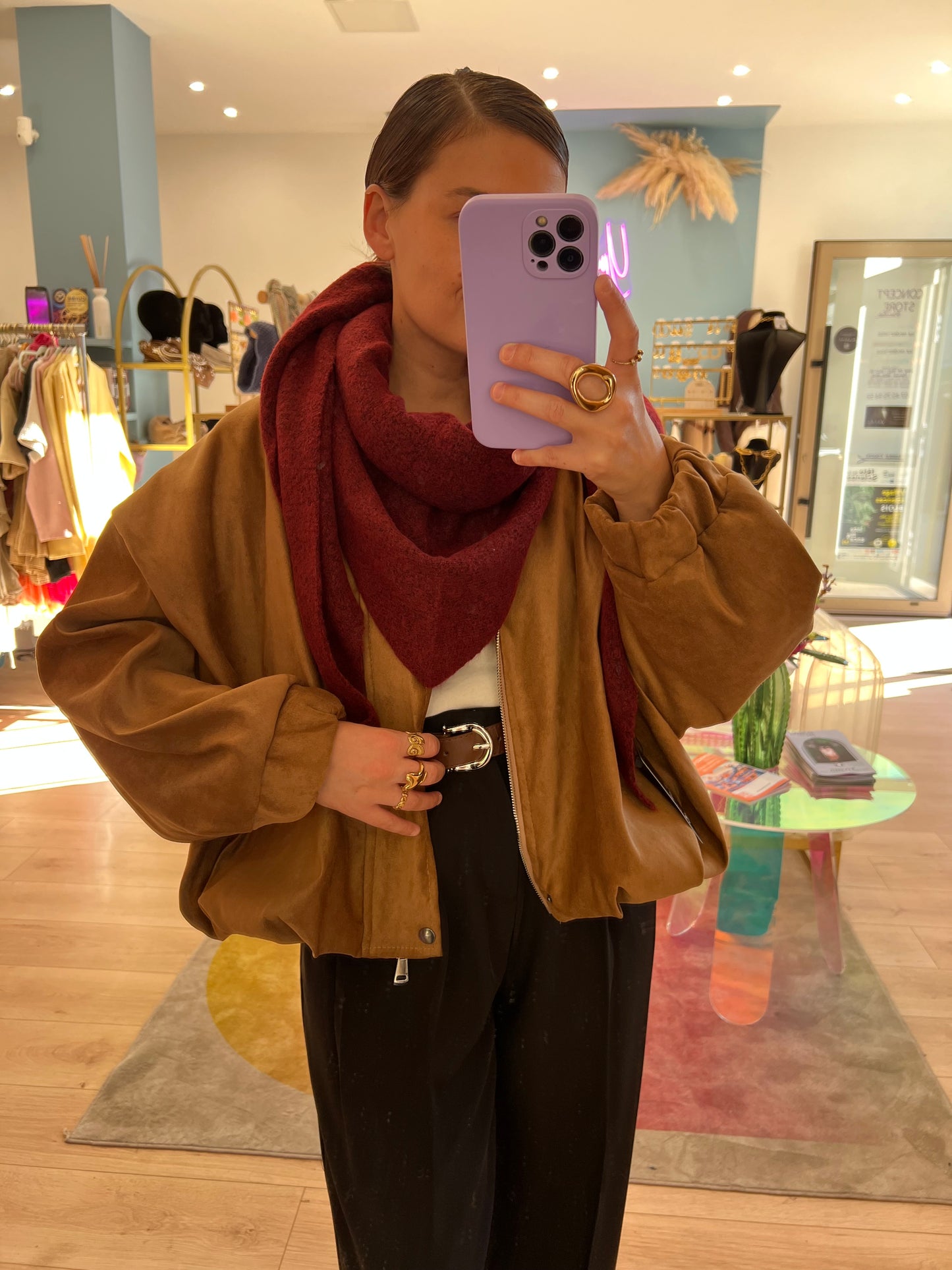VESTE Ninon Camel