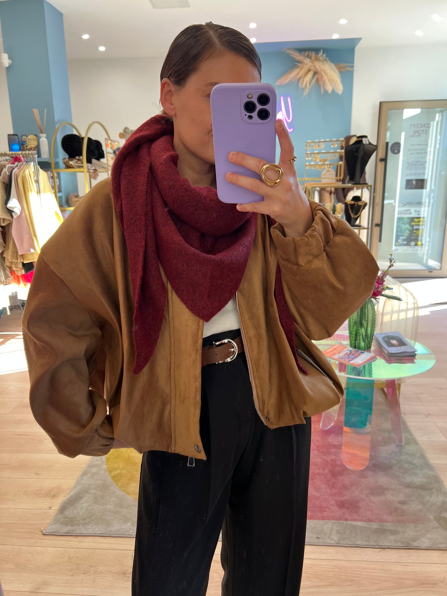 VESTE Ninon Camel