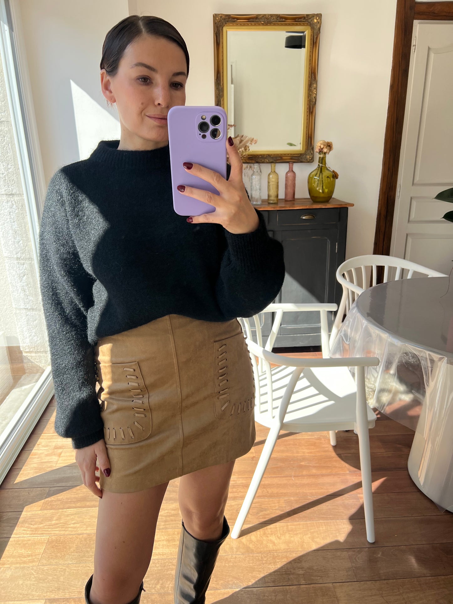 Jupe Oxane Beige