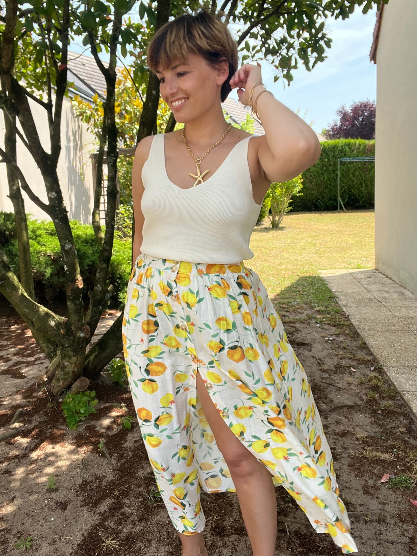 Top Ysé beige