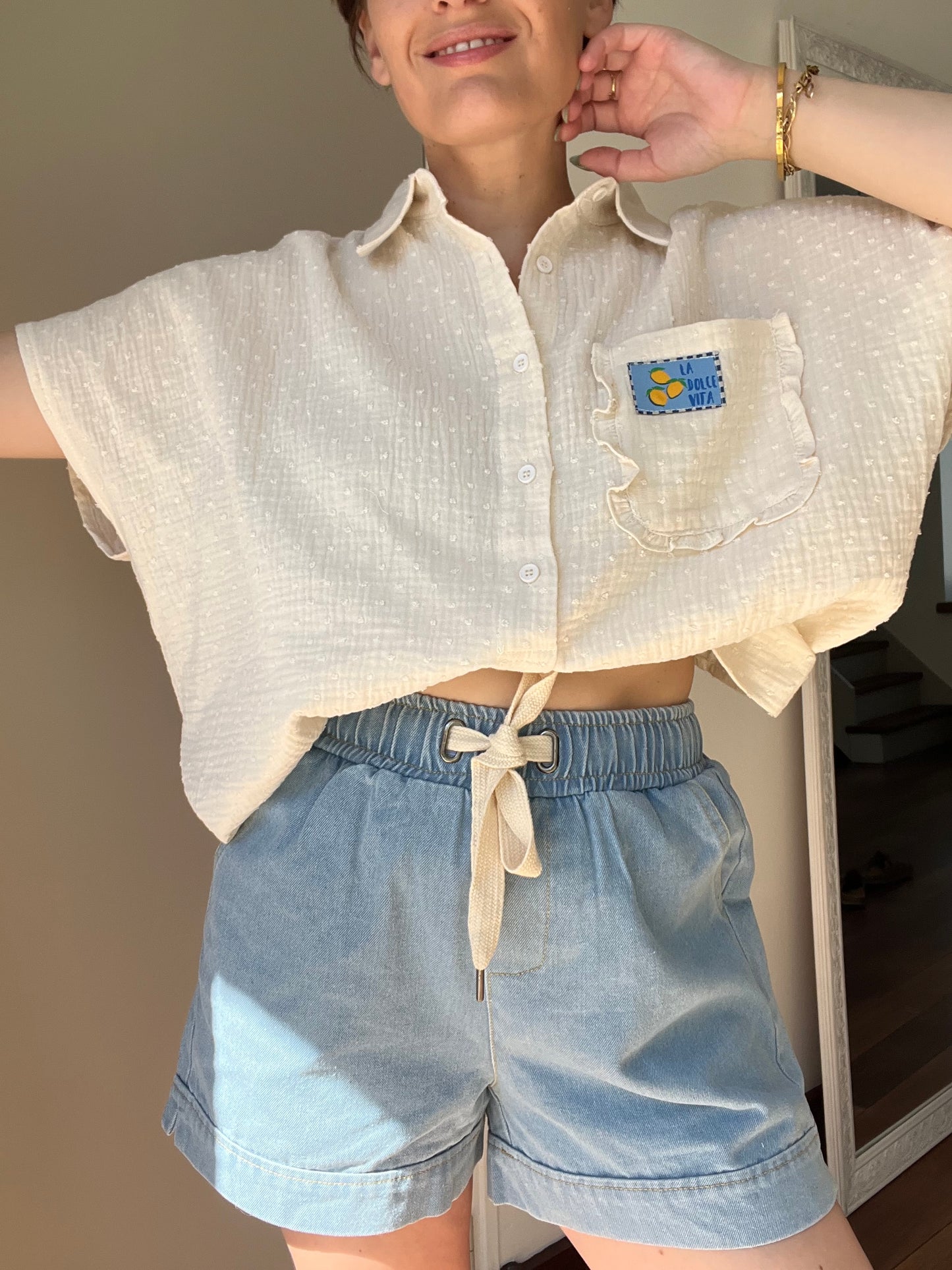 Chemise Gabie écru
