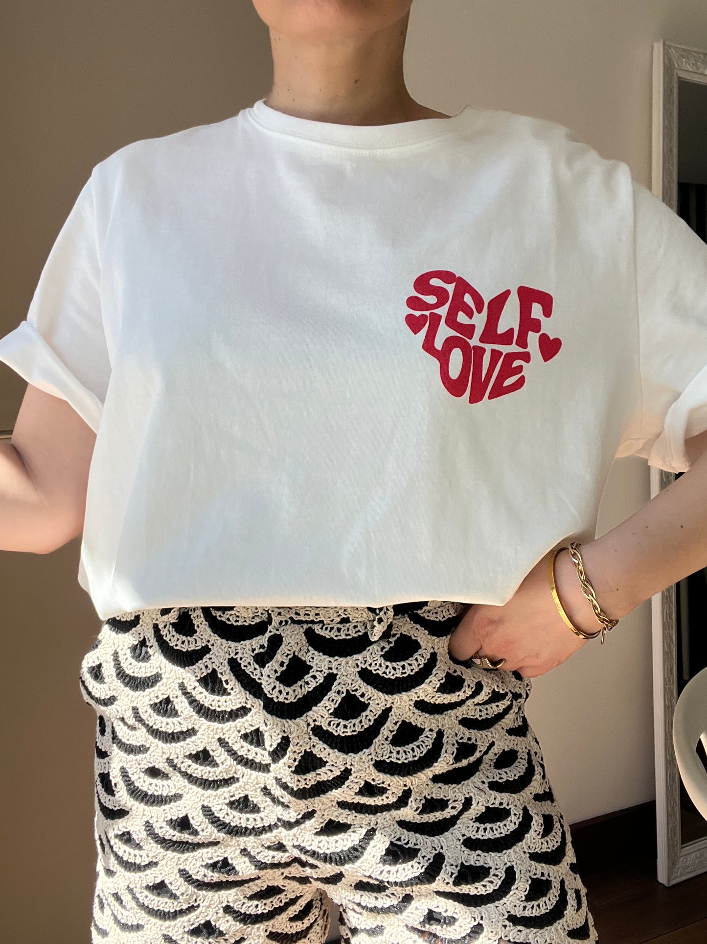 T-shirt self love