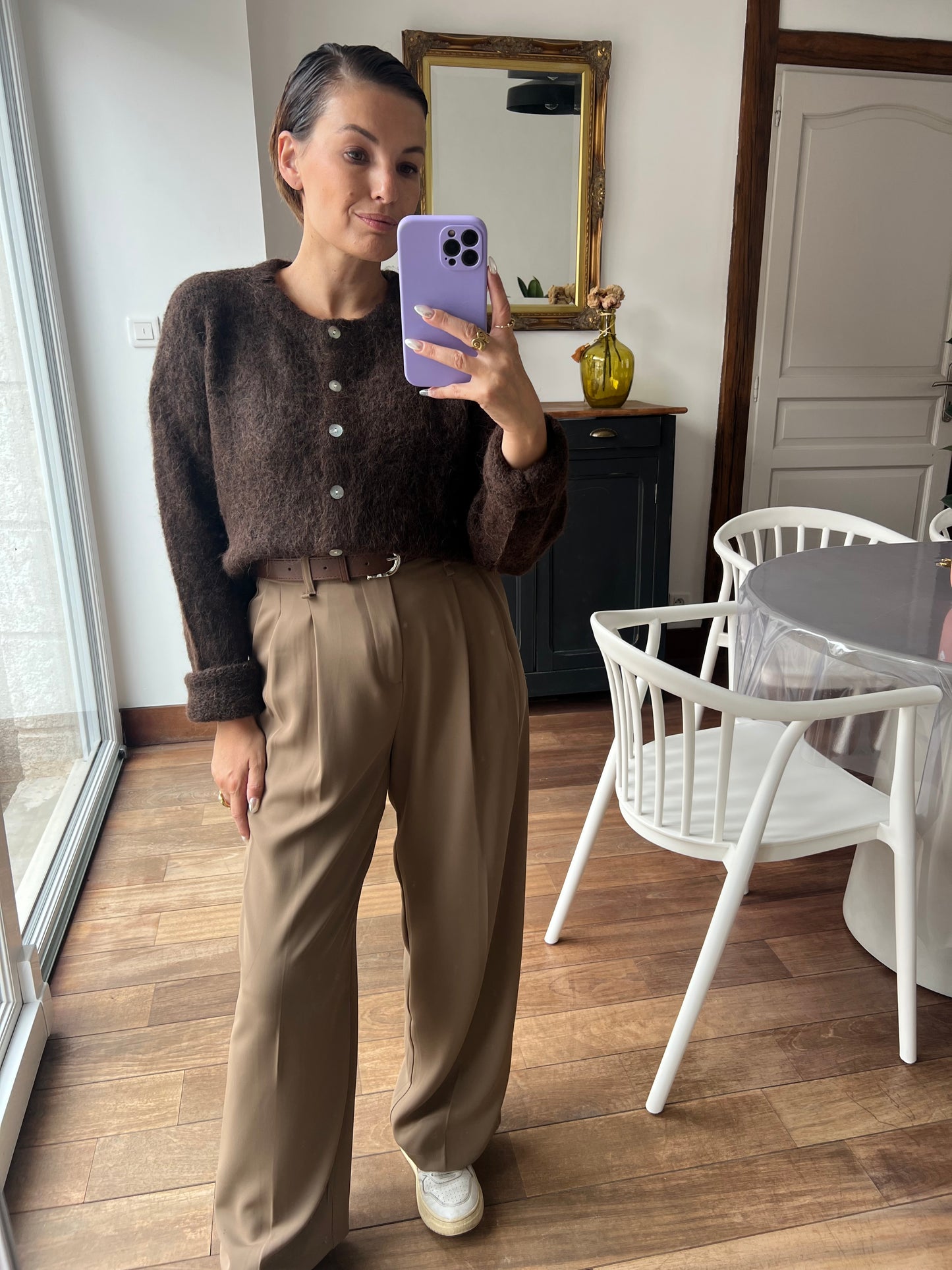 Gilet Charlie Marron