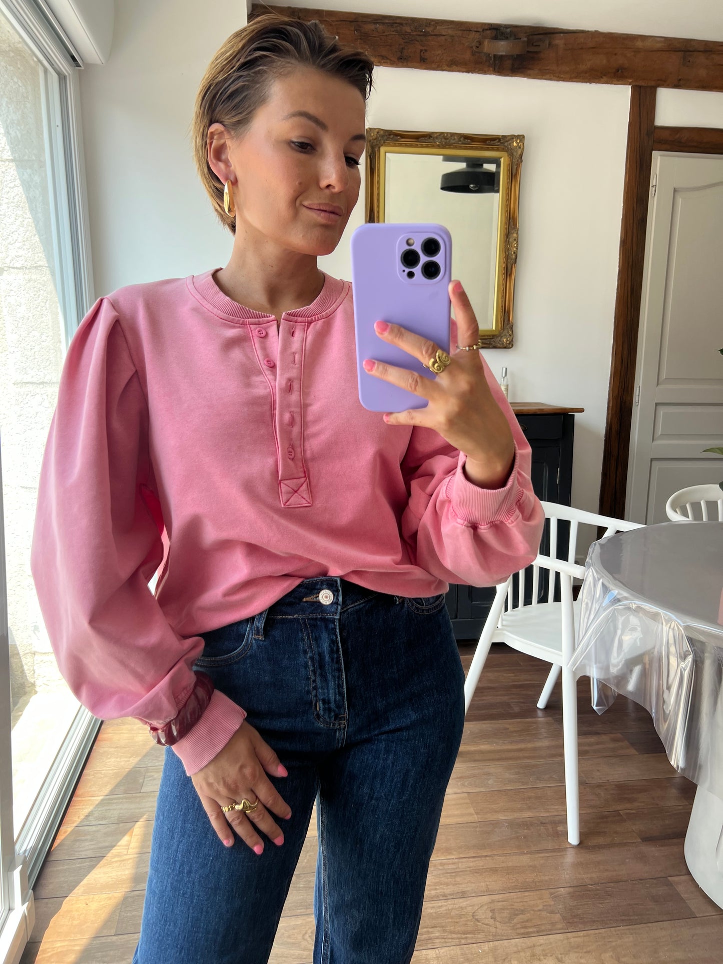 Sweat Jacquot rose