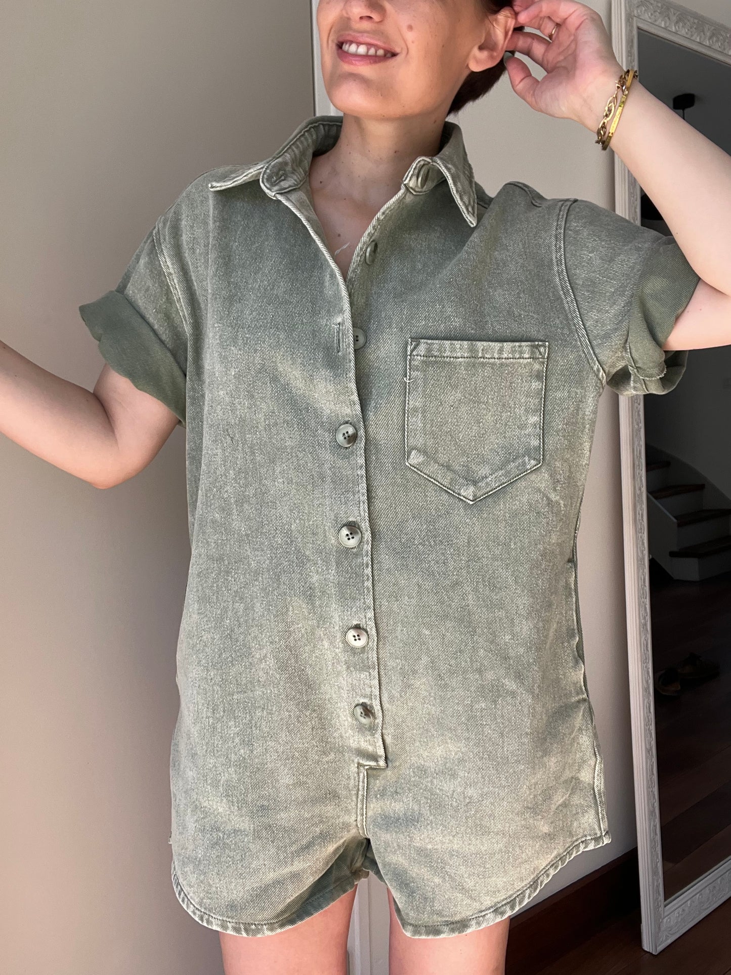 Combinaison Caleb kaki