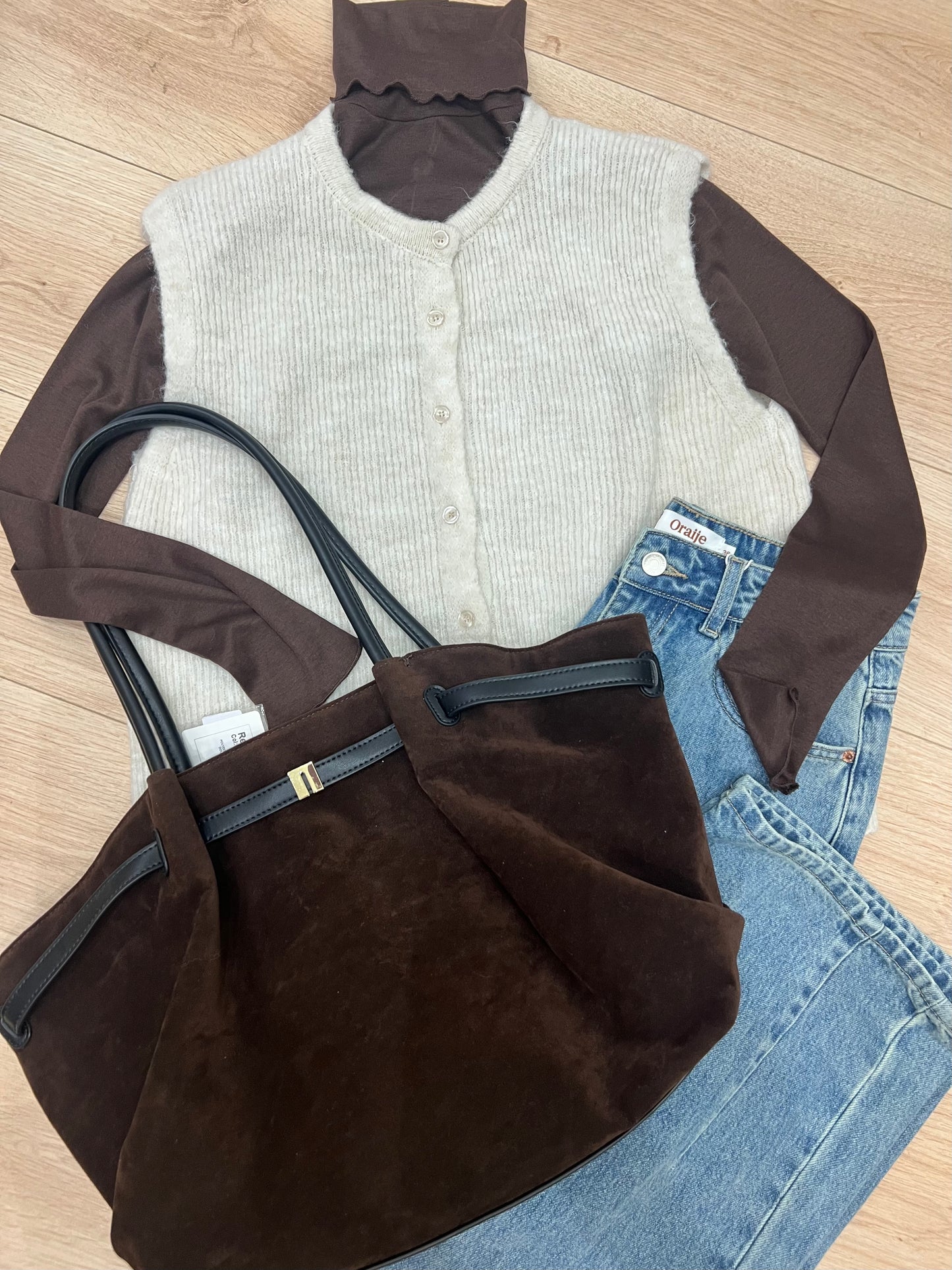 Pull beige Lilette