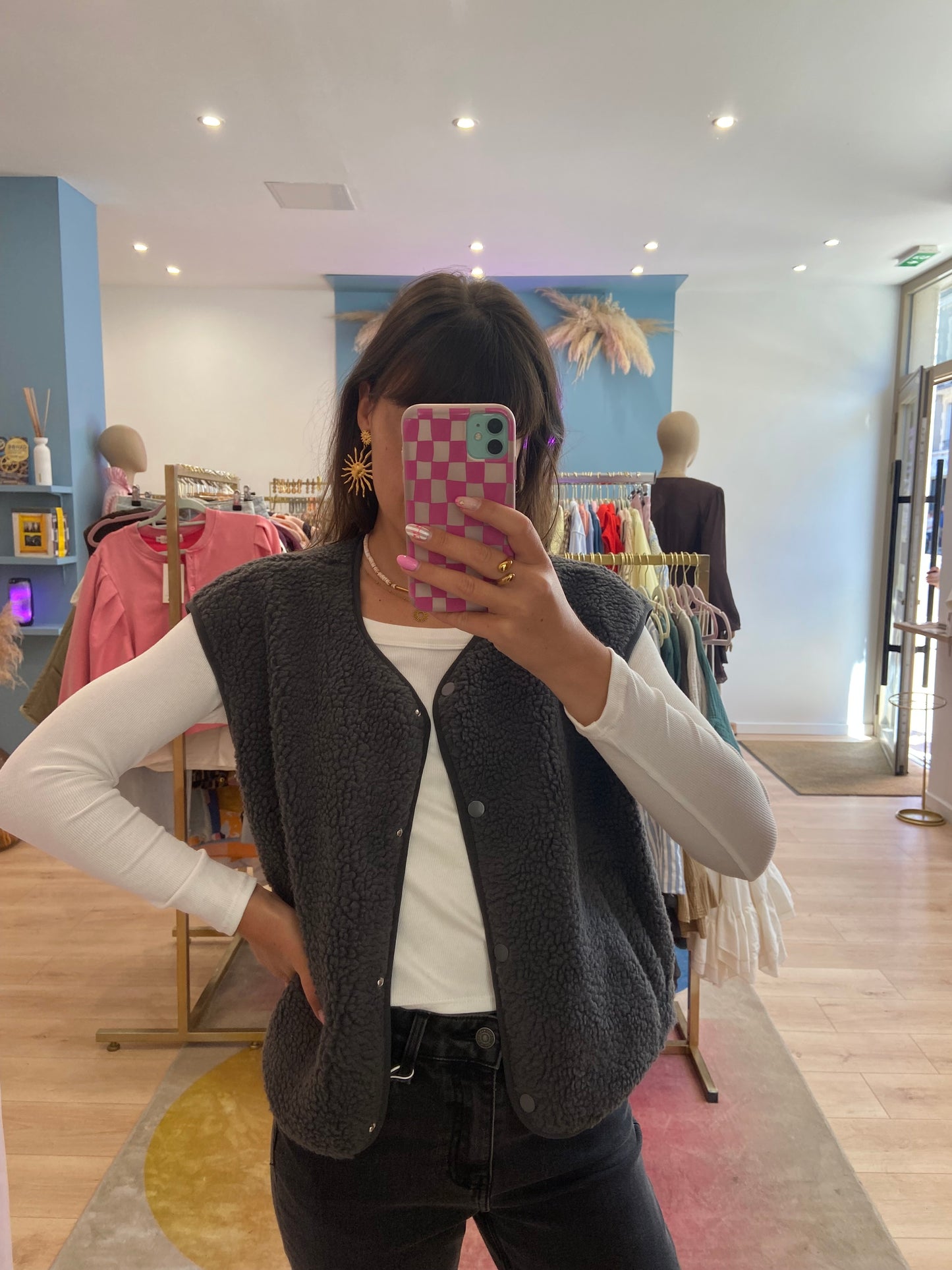 Gilet Barry gris