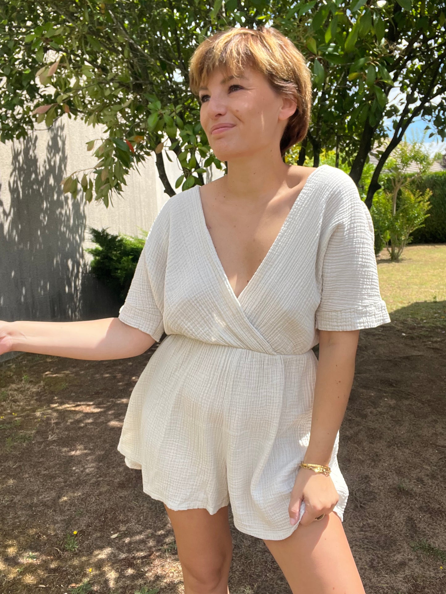 Combinaison Zohe beige