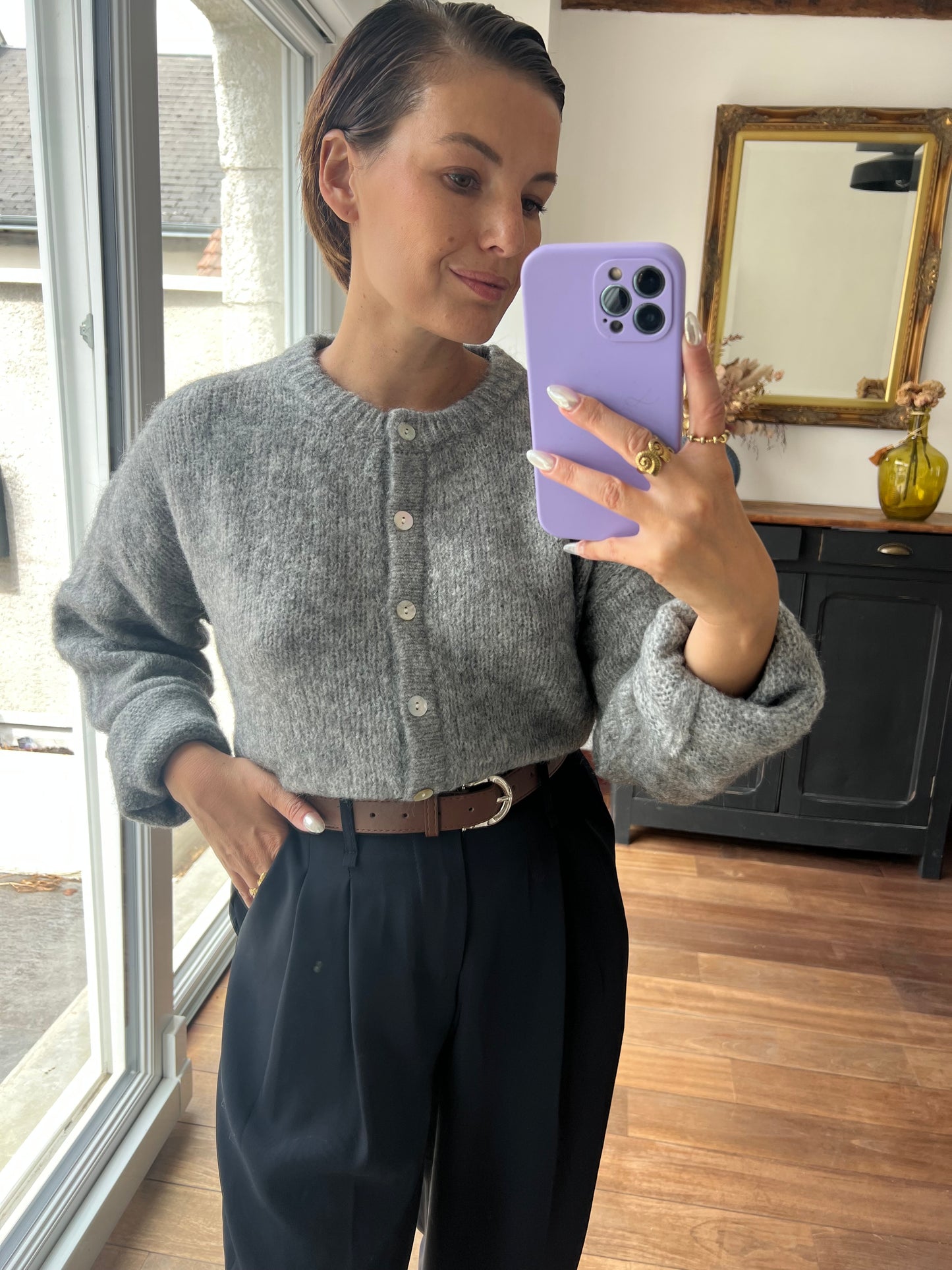 Gilet Charlie Gris