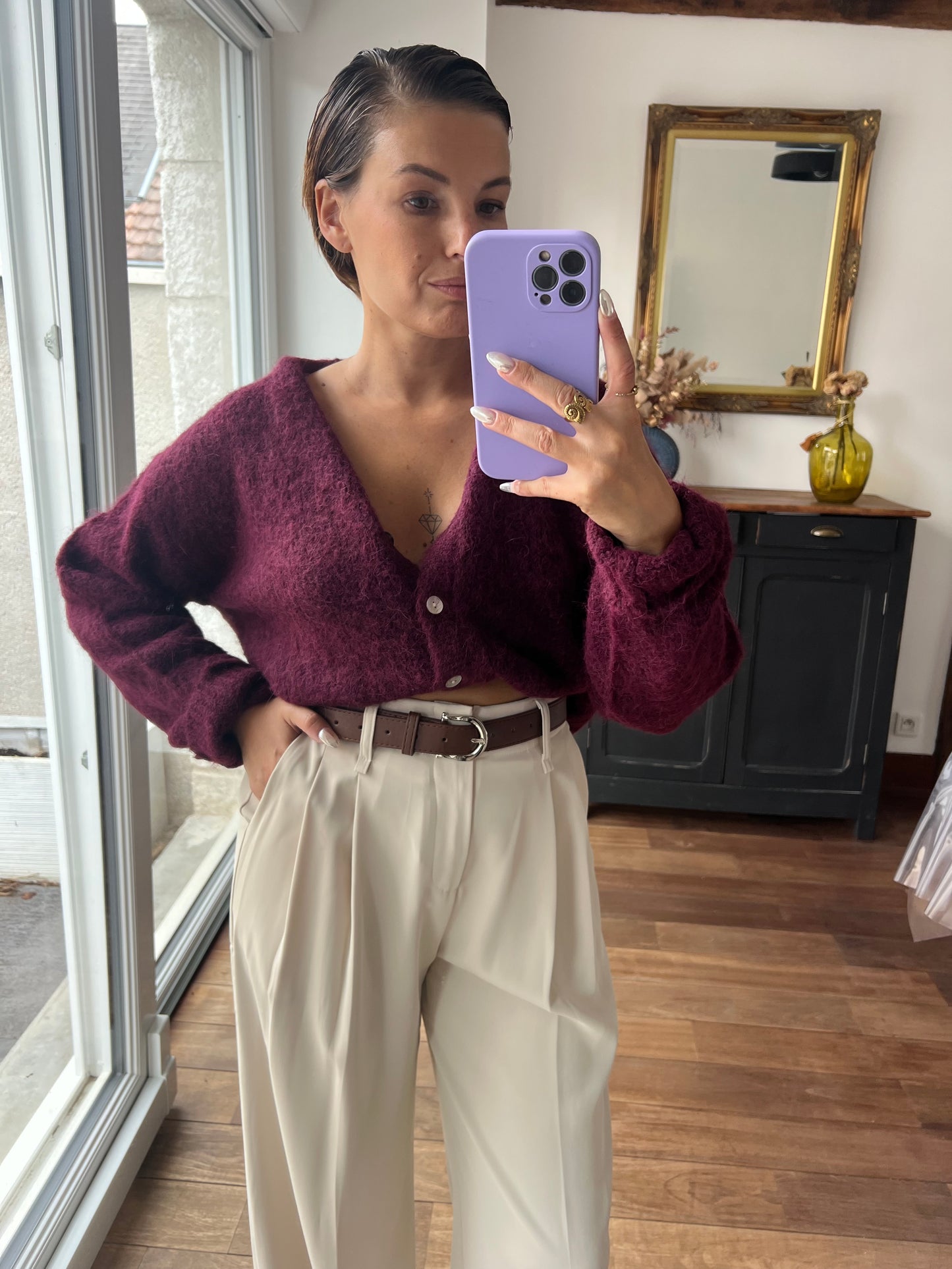 Gilet Charlie Bordeaux