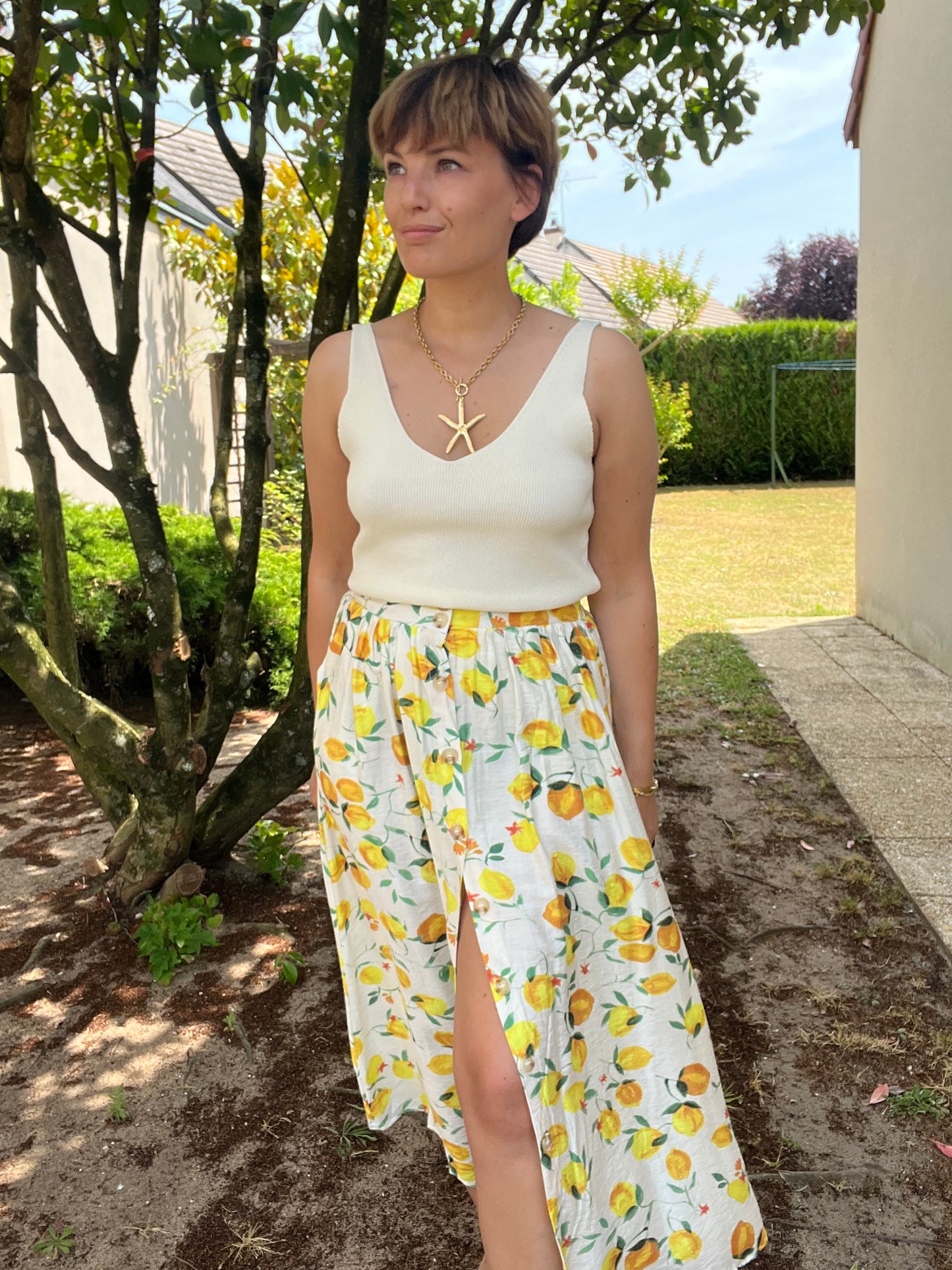 Top Ysé beige