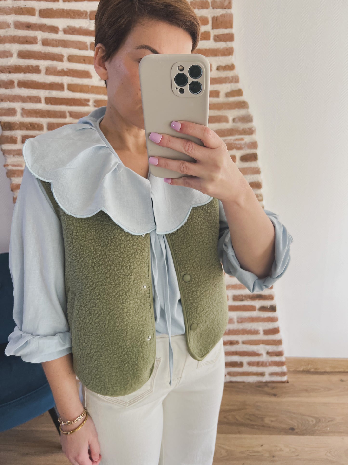 CHEMISE NATIE BLEU