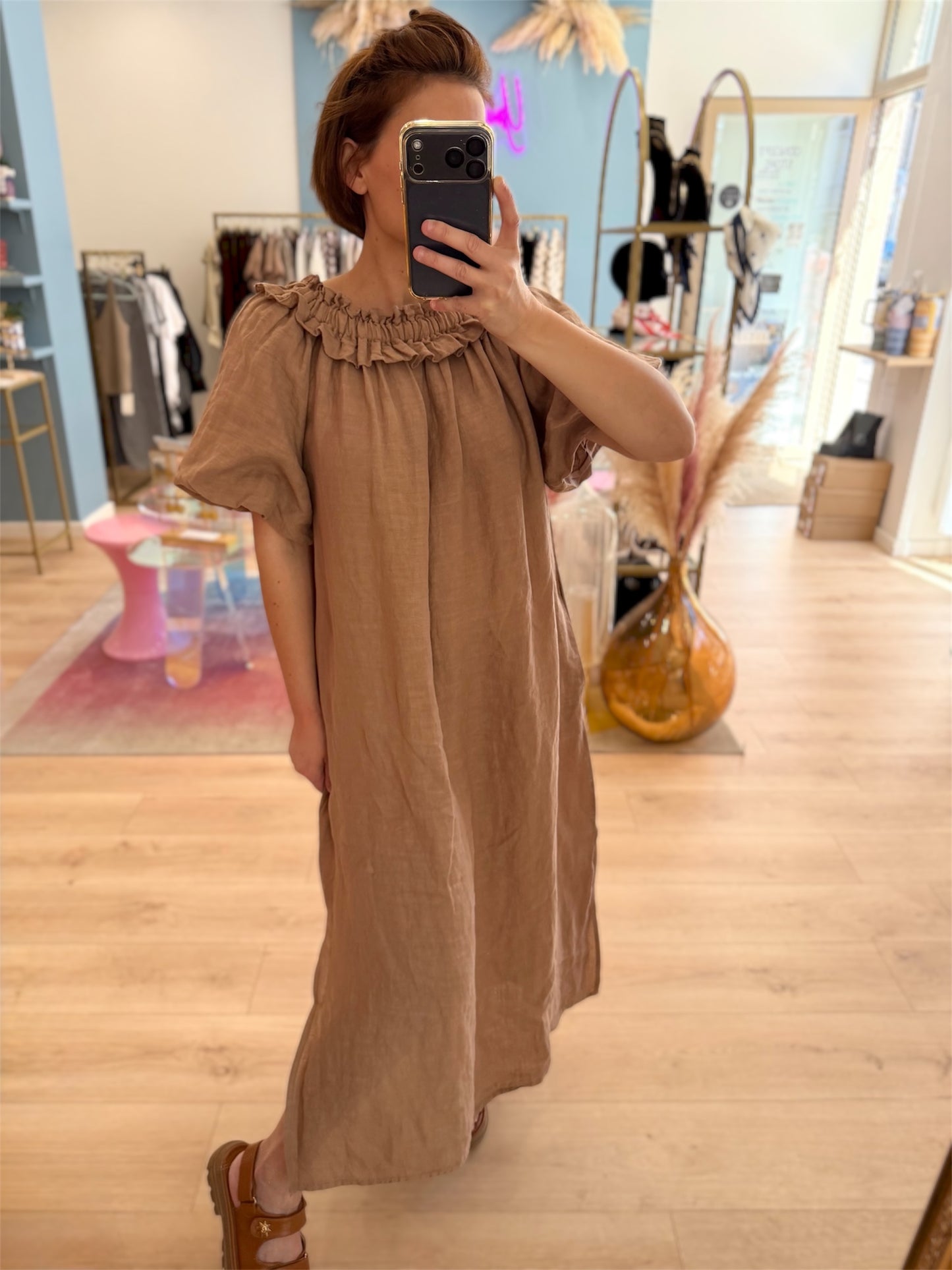 Robe Linette Camel