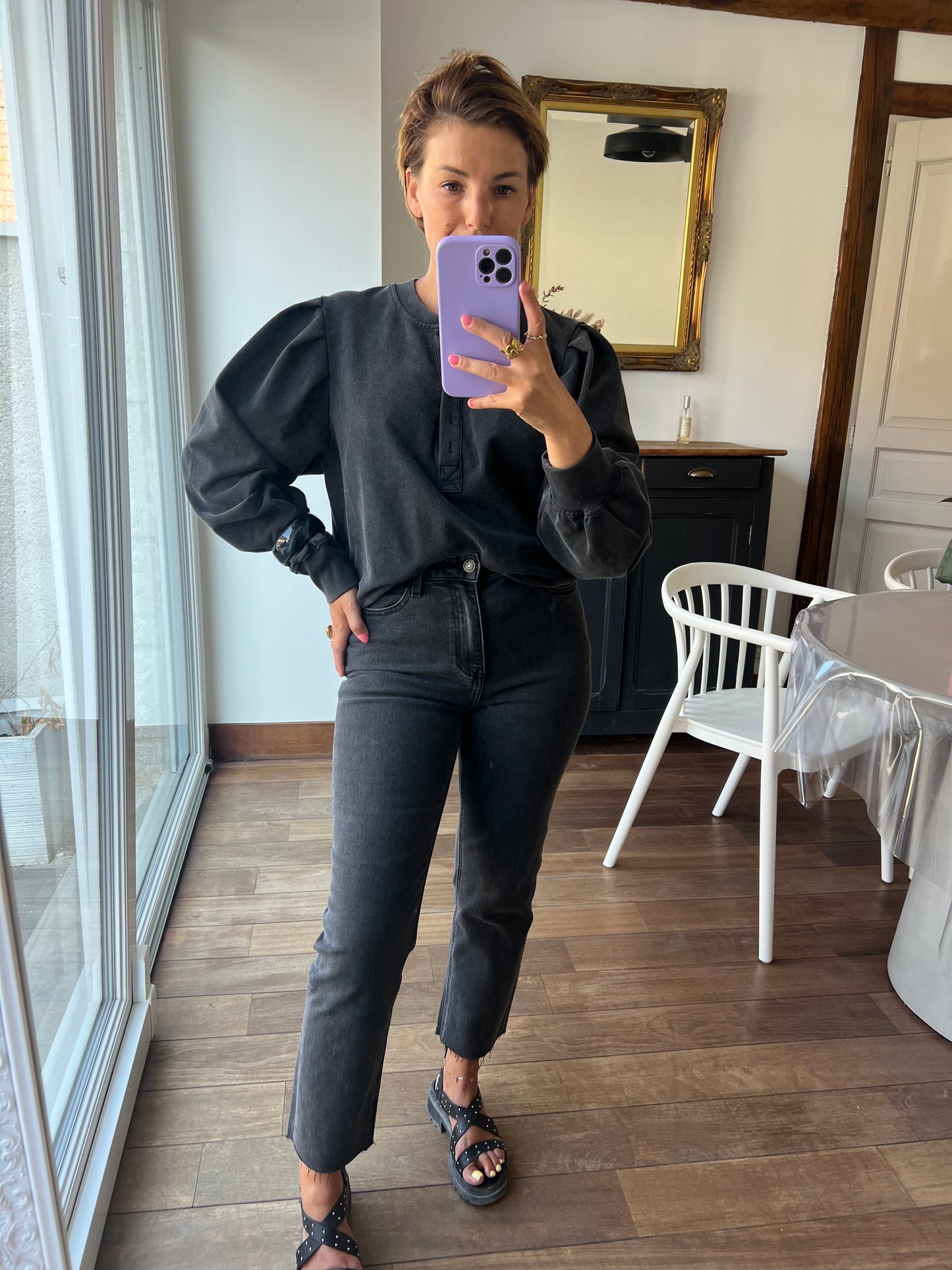Sweat Jacquot noir