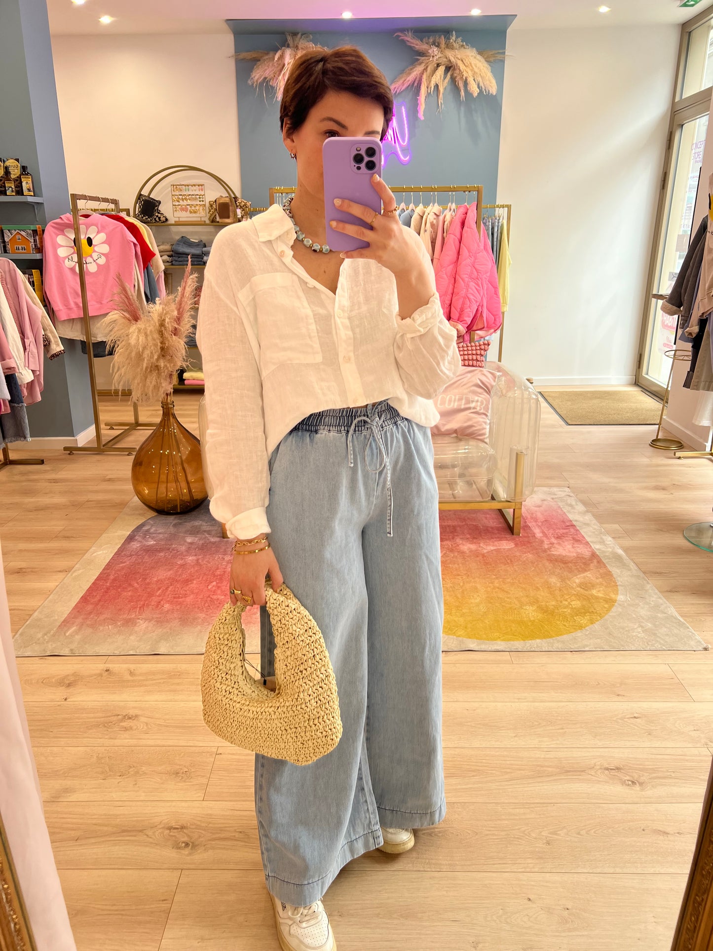 JEANS VANILLE