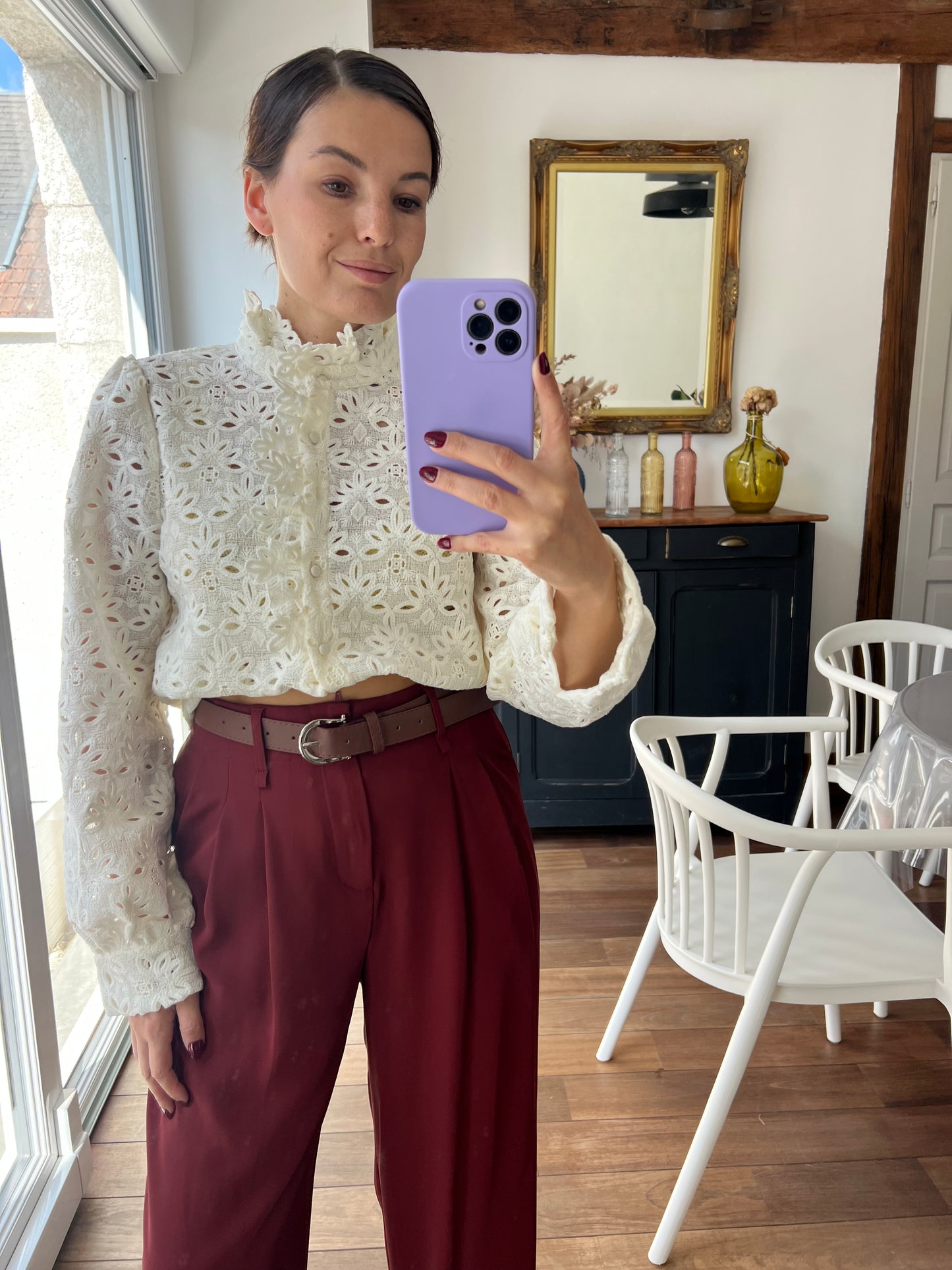 Blouse Violette