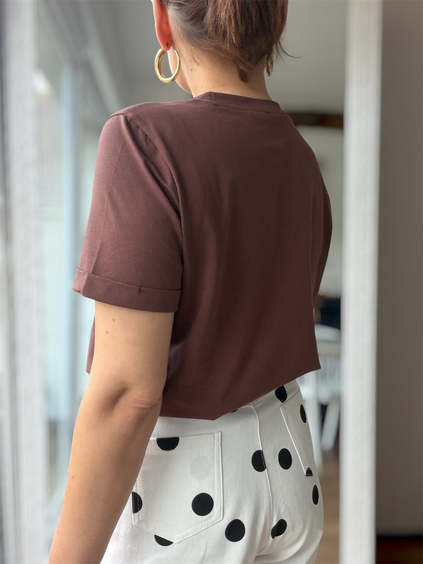 T-shirt Elio Marron