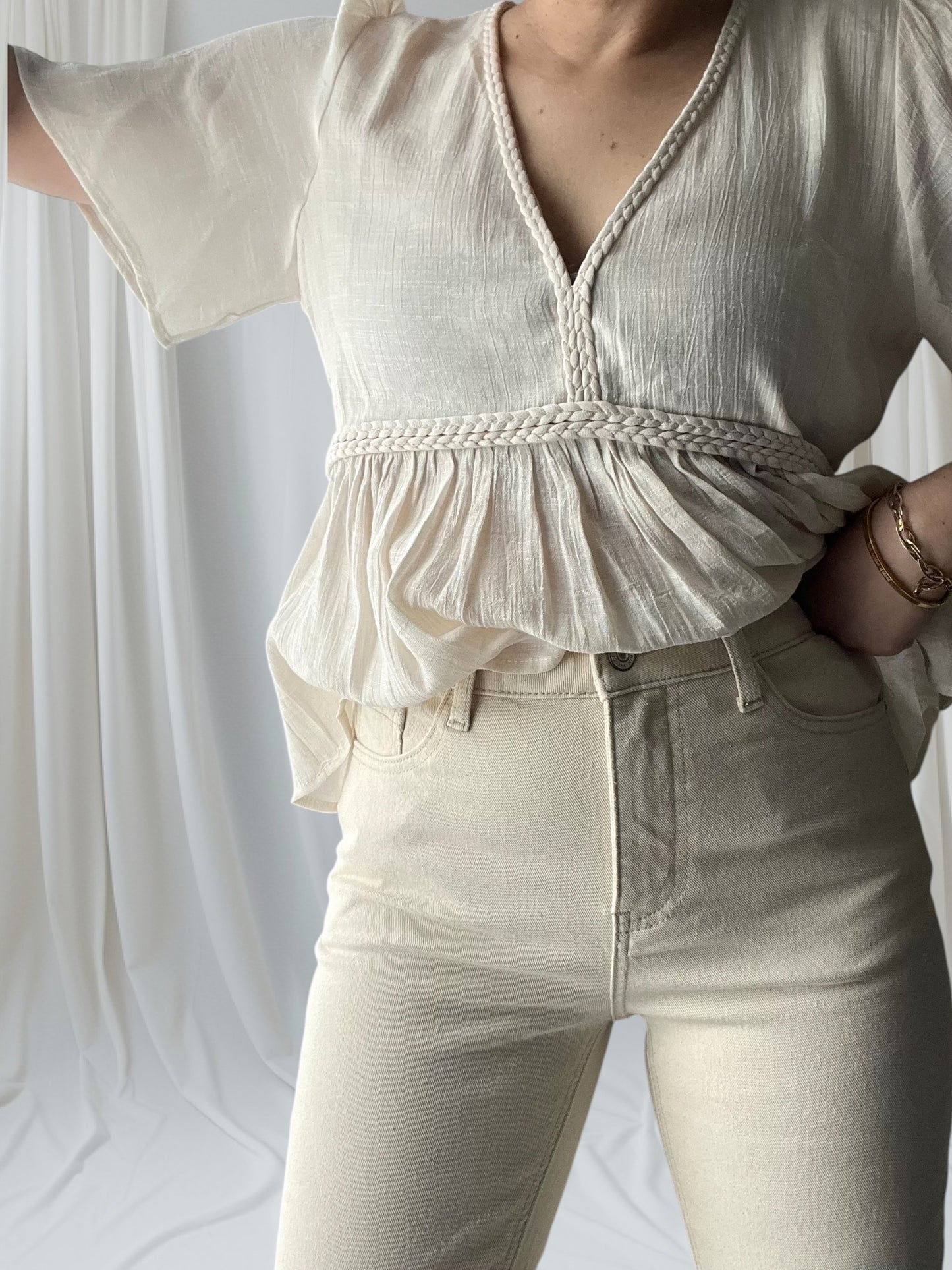 JEANS MARYLINE beige