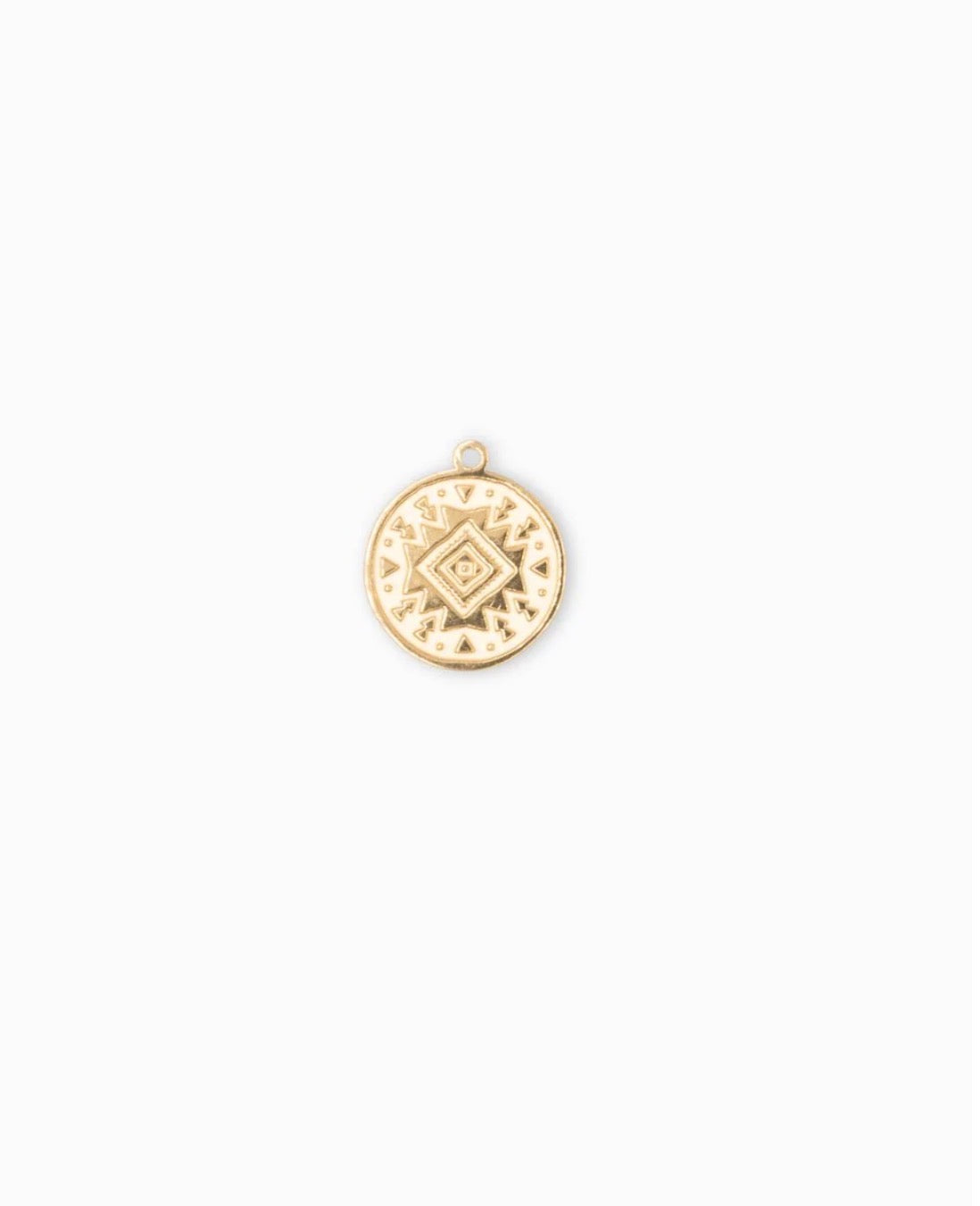 Pendentif médaille aztèque 12mm