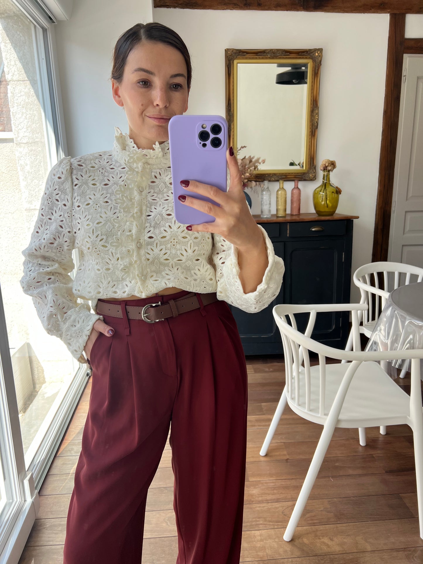 Blouse Violette